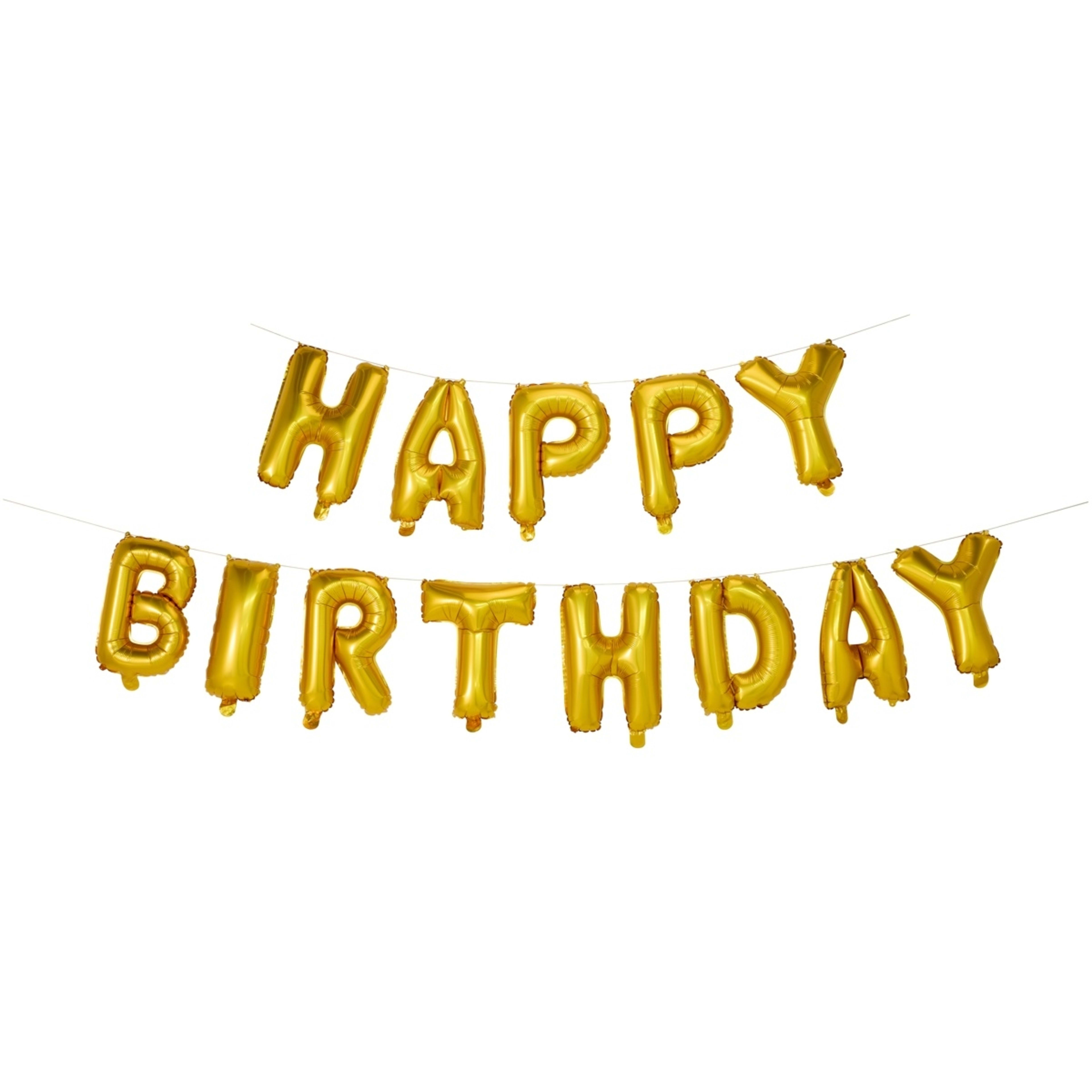 1 Air Filled Foil Balloon Garland