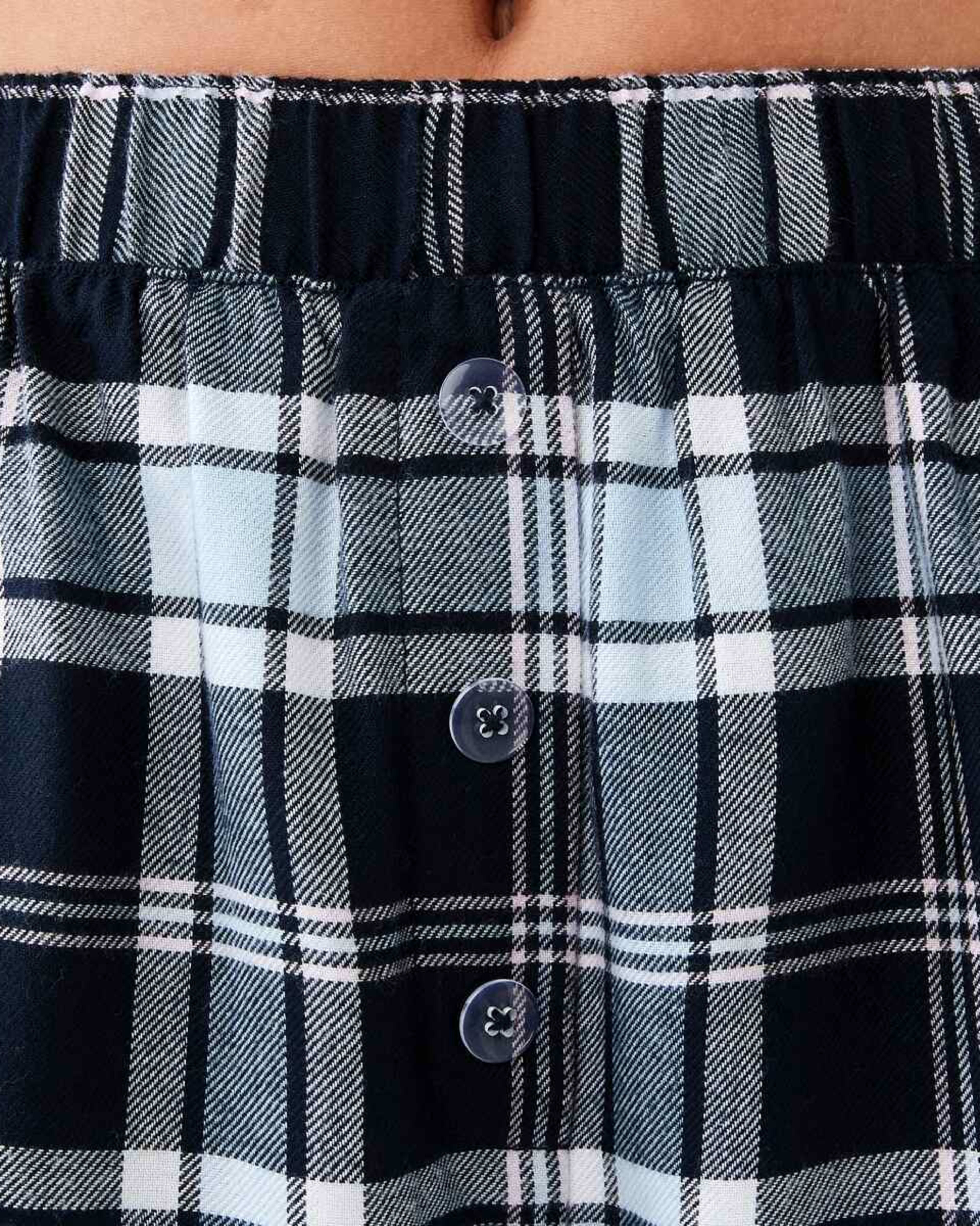4 Boyfriend Flannel Shorts Plaid Ck N, 4 of 7