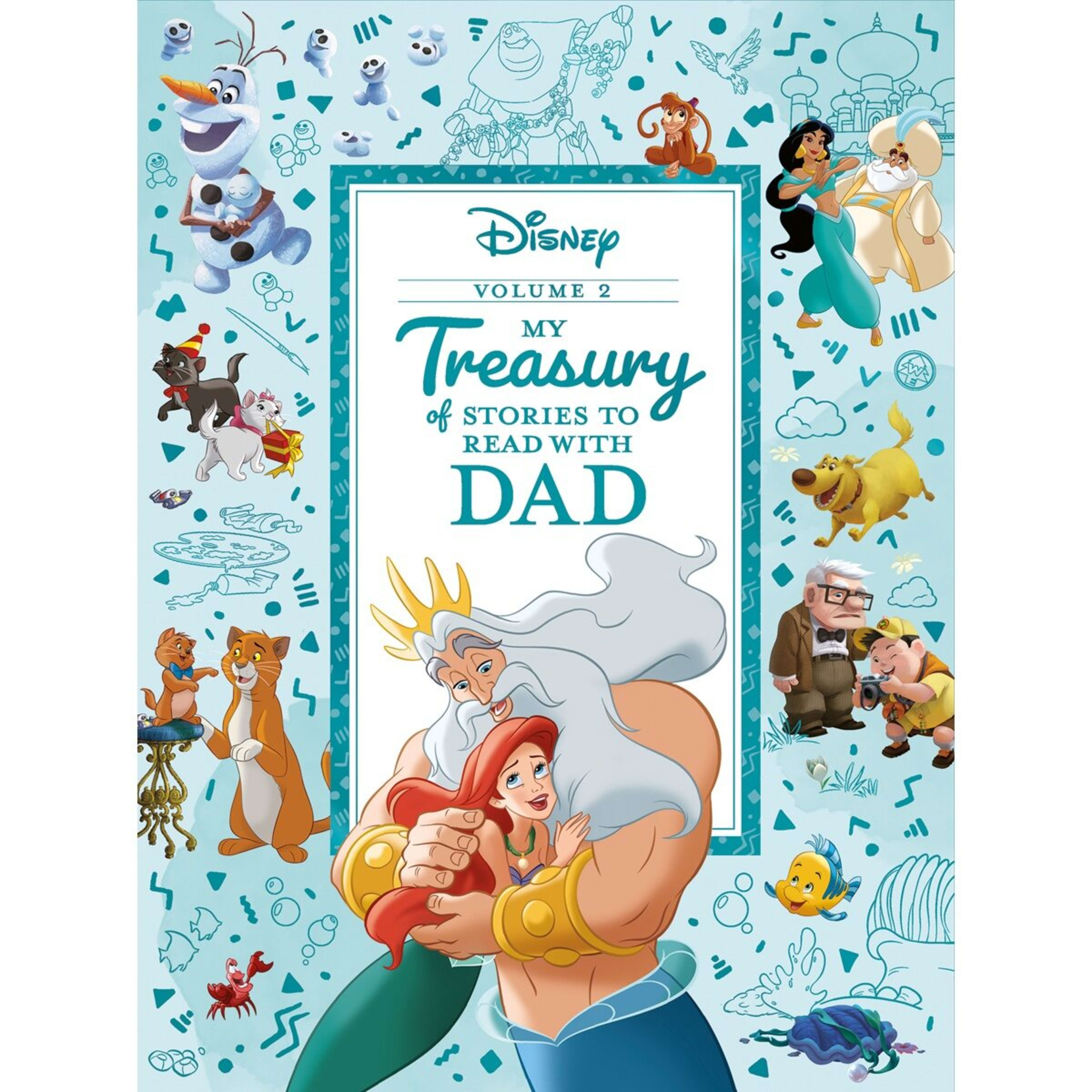 2 Disney My Treasury of Stories to Read with Dad: Volume 2 - Book, 2 of 3