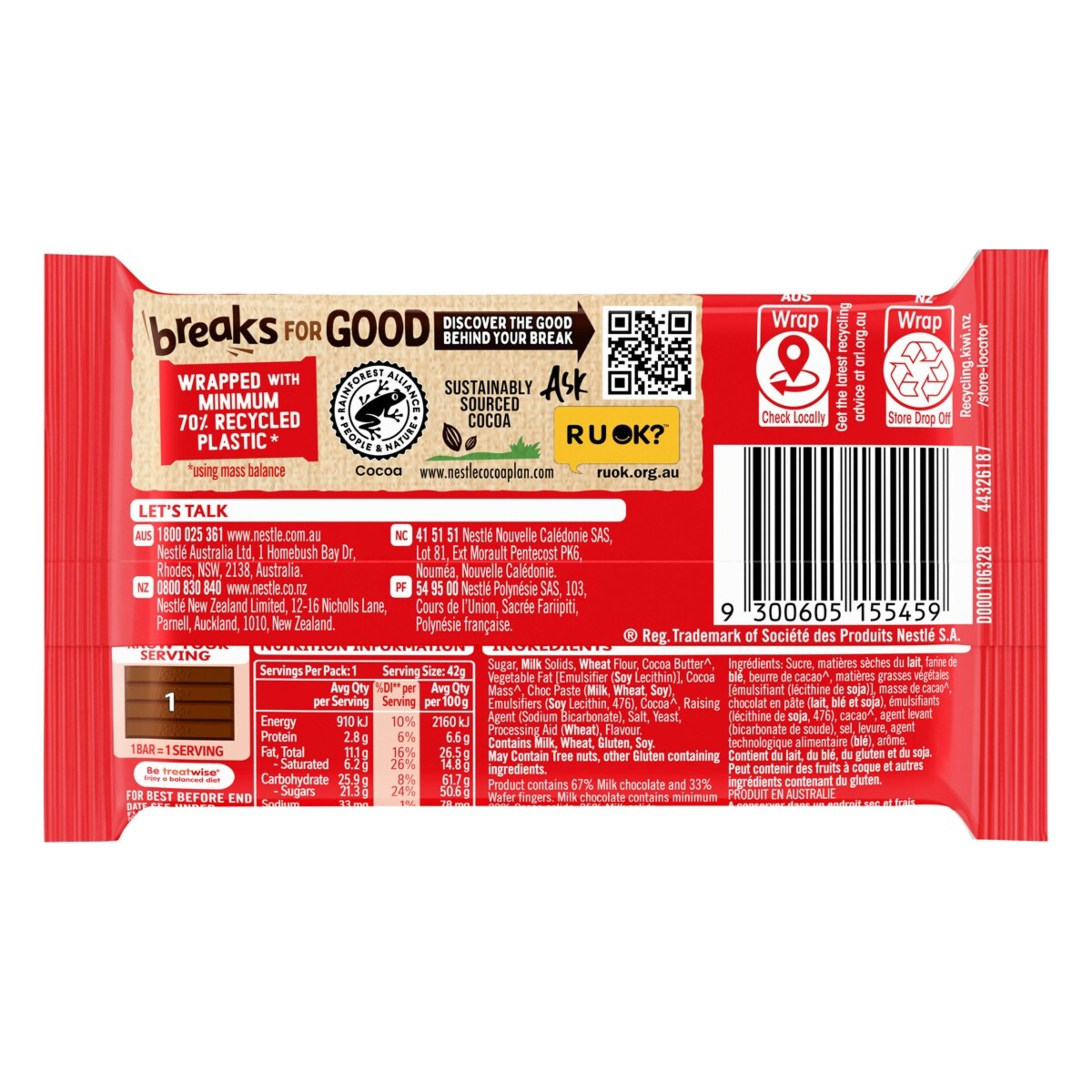 2 Nestle KitKat Bar 42g, 2 of 2
