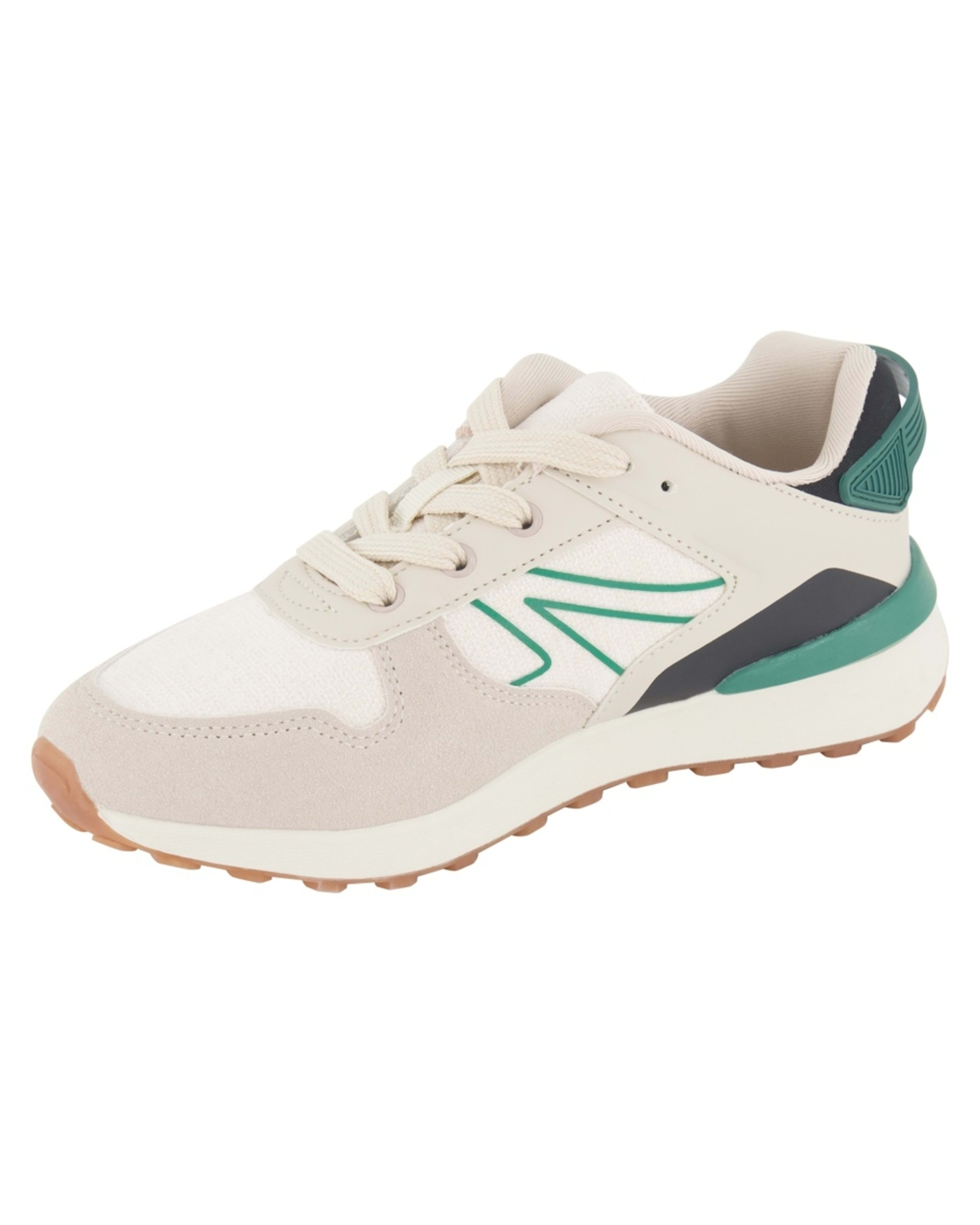 3 Senior Casual Shoes COLE OFF WHITE Green, 3 of 5