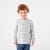 Stripe Light Grey Marle