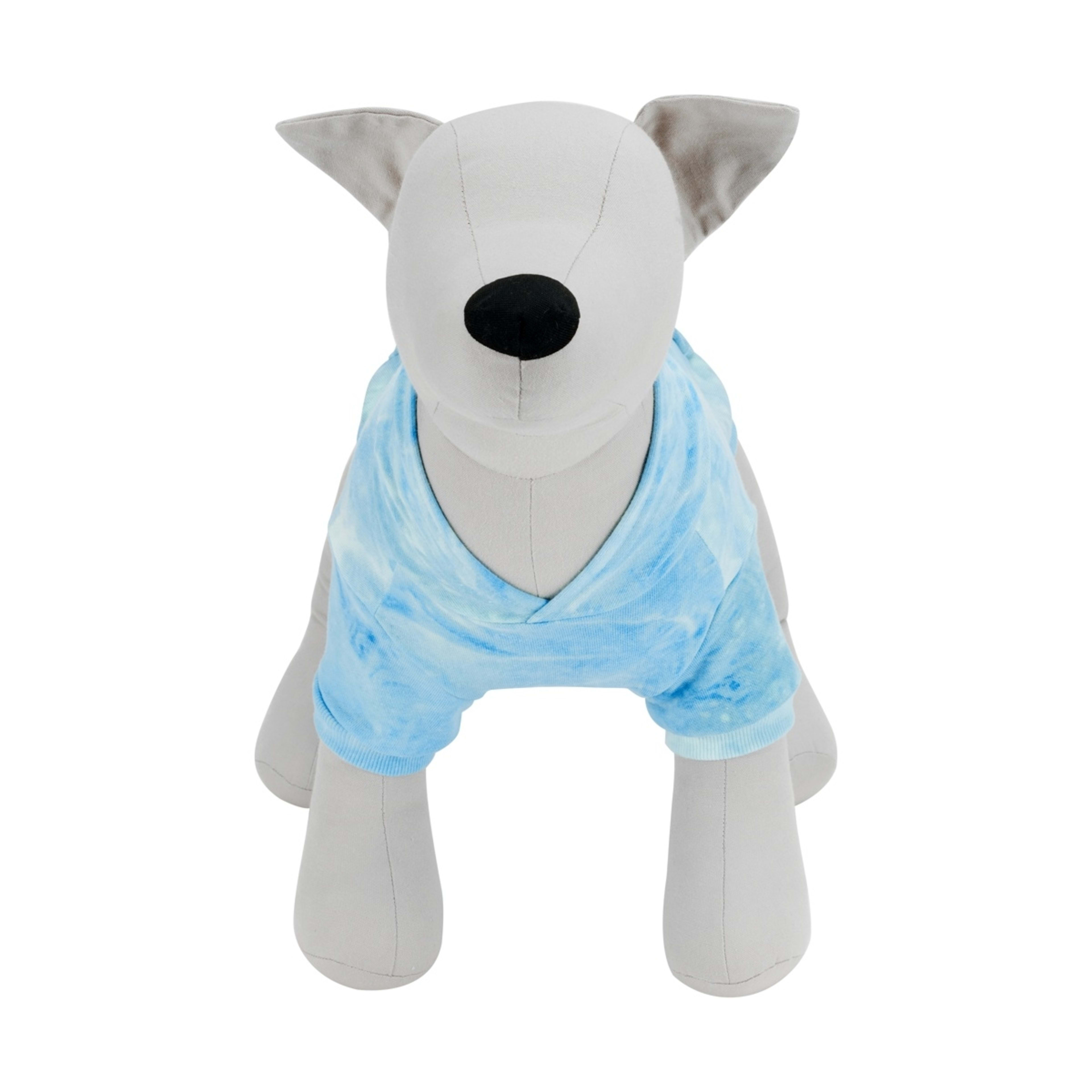 4 Pet Hoodie Tie-Dye - Extra Large, Blue, 4 of 10