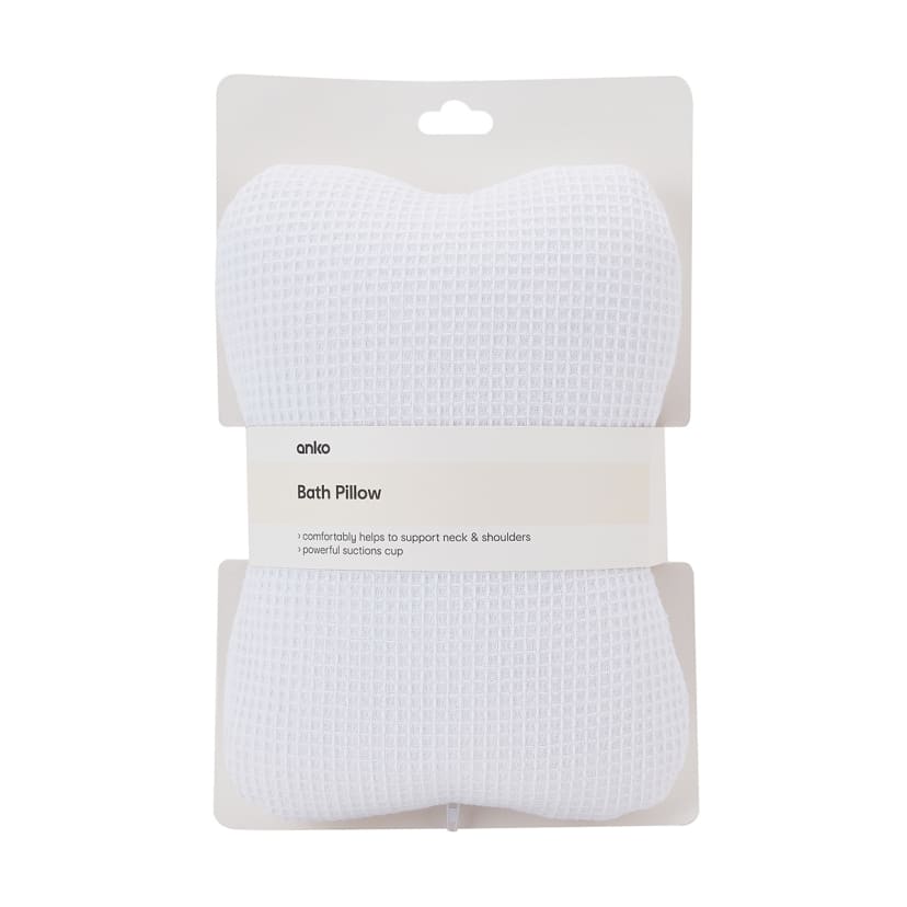 Bath Pillow White Kmart