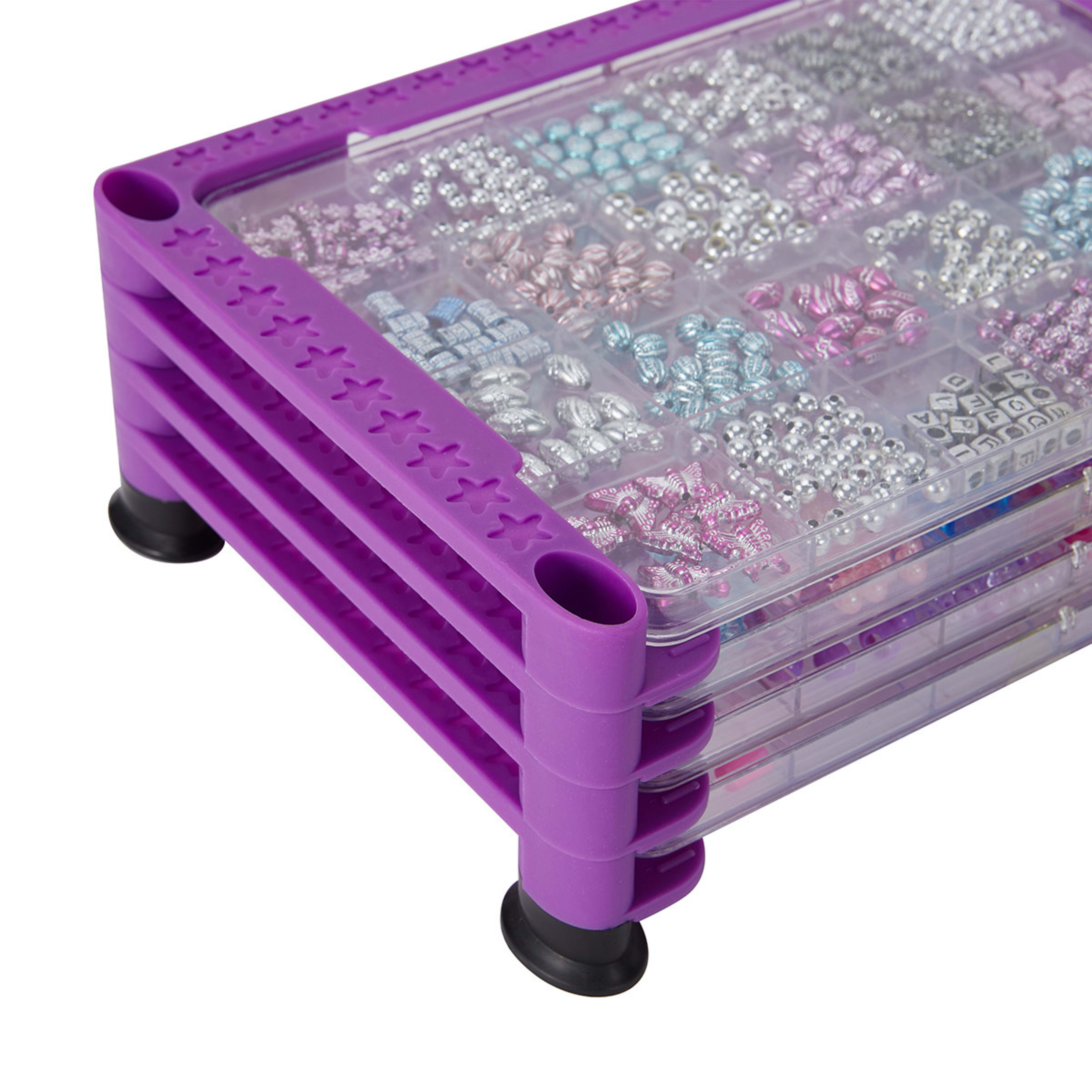 4 Tray Bead Set Kmart