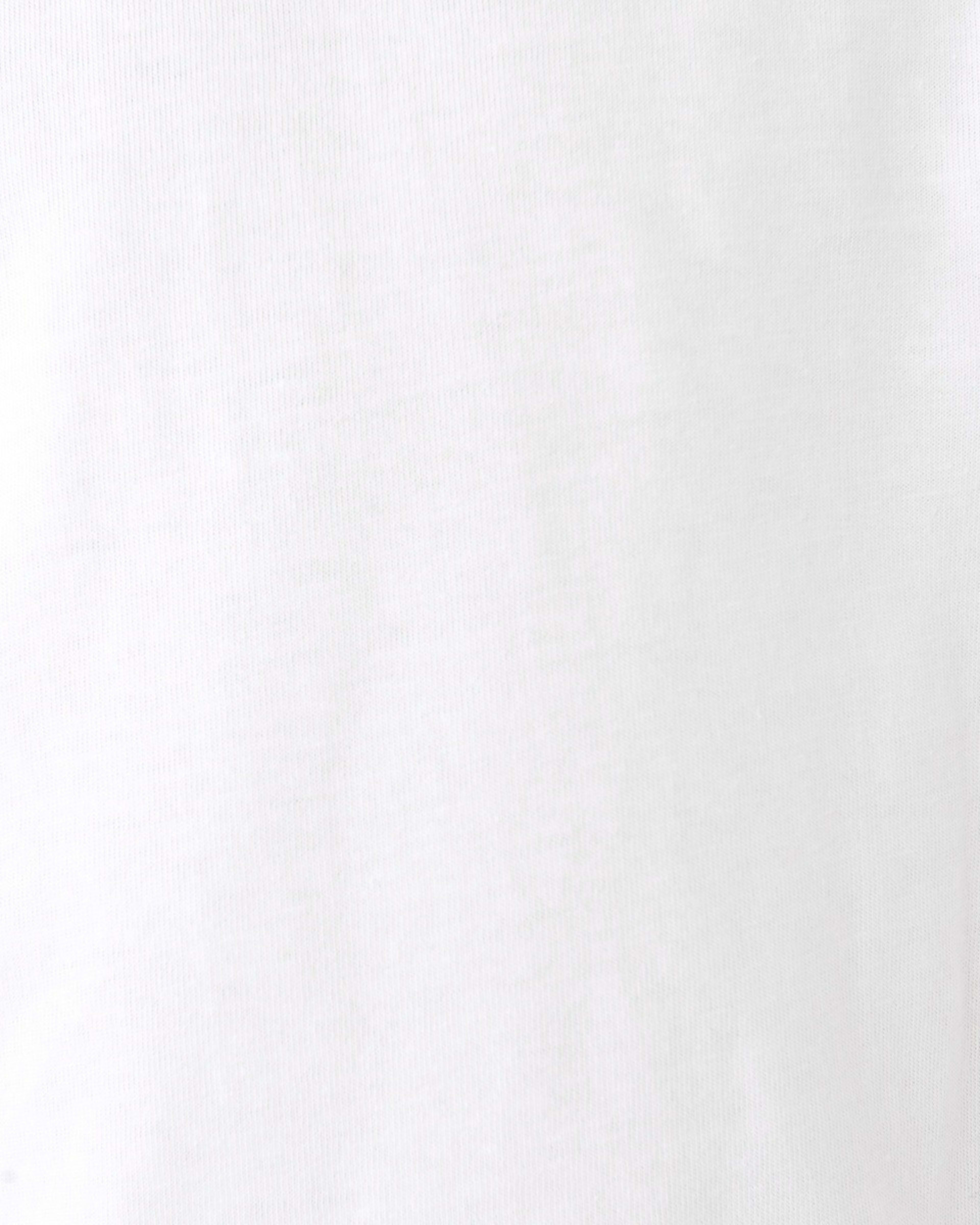 5 Long Sleeve Plain T-shirt White, 5 of 9