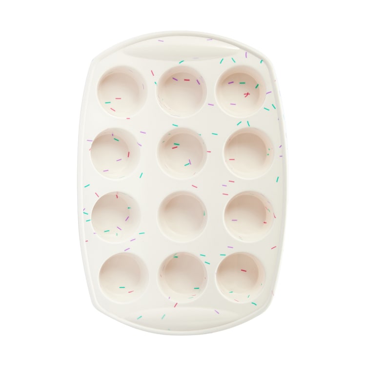 12 Cup Silicone Mini Muffin Pan Kmart
