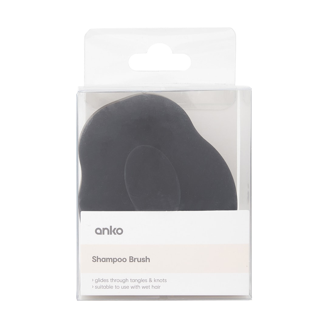 Shampoo Brush Black Kmart