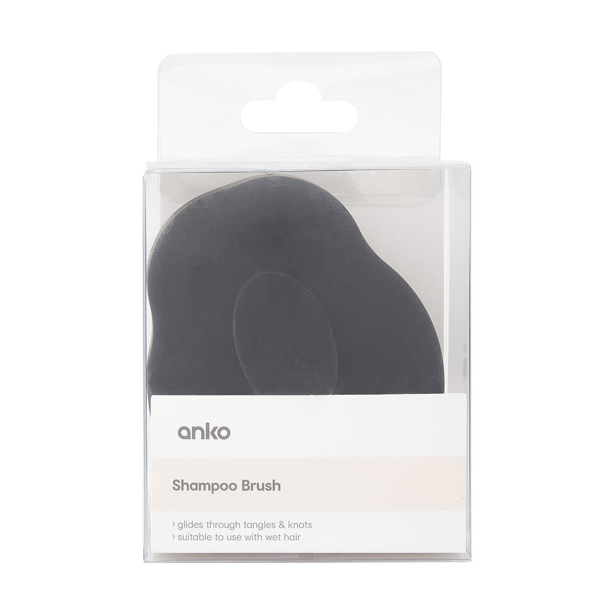 Shampoo Brush Black Kmart