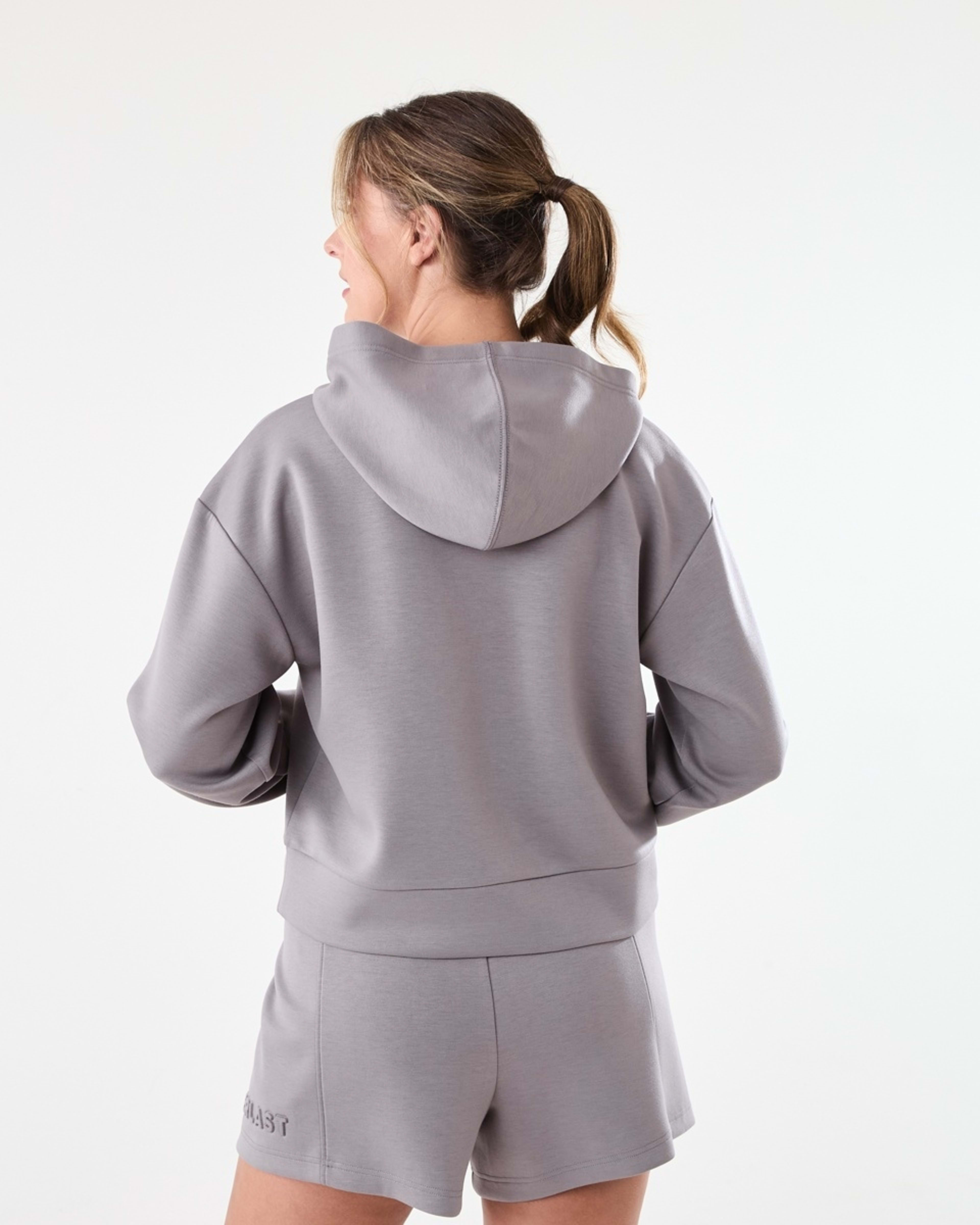 3 Everlast Womens Scuba Hoodie Deep Taupe, 3 of 7