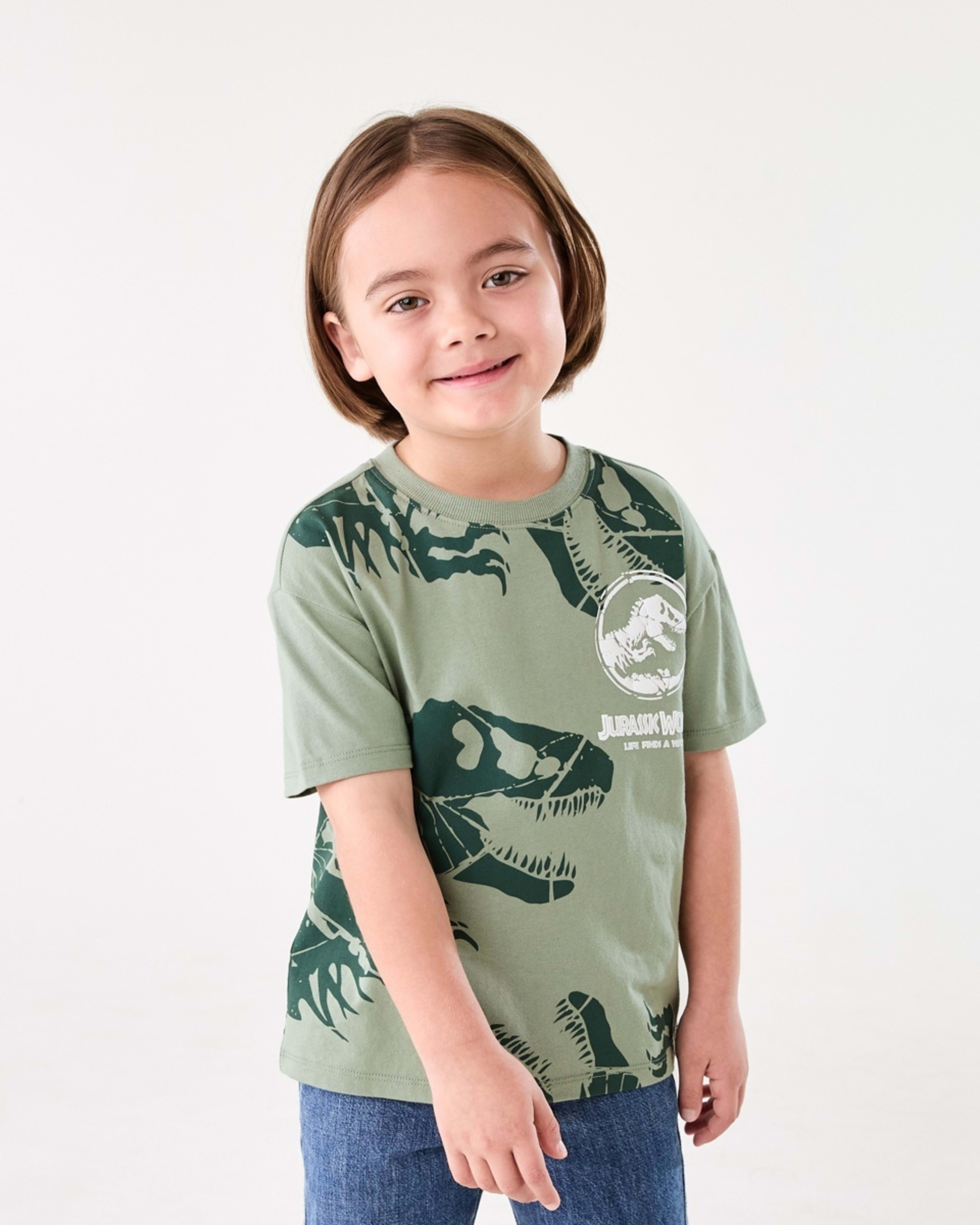 1 Jurassic World License Oversized T-shirt JURASSIC WORLD, 1 of 7