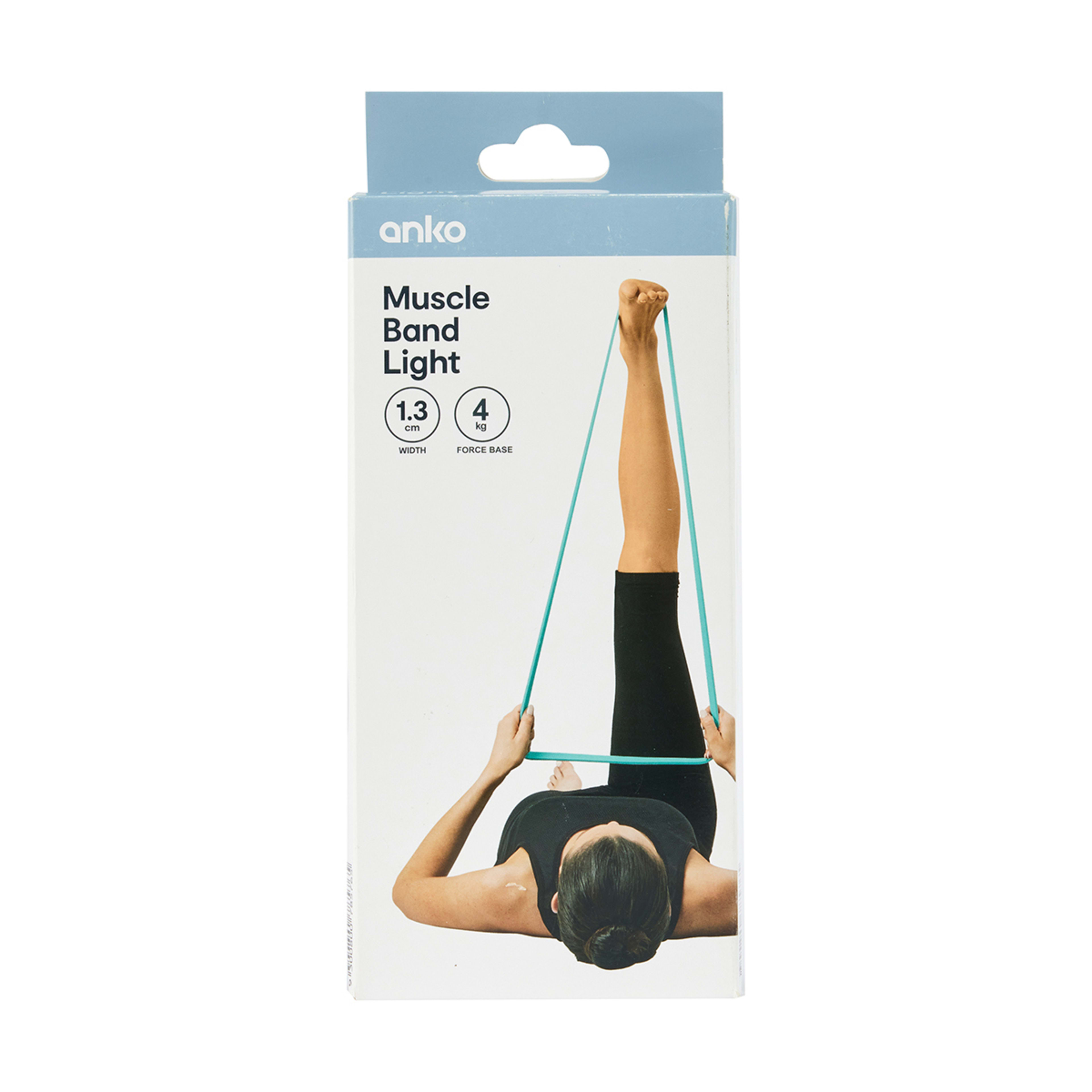 6 Light Resistance Muscle Band - Green, 6 of 6