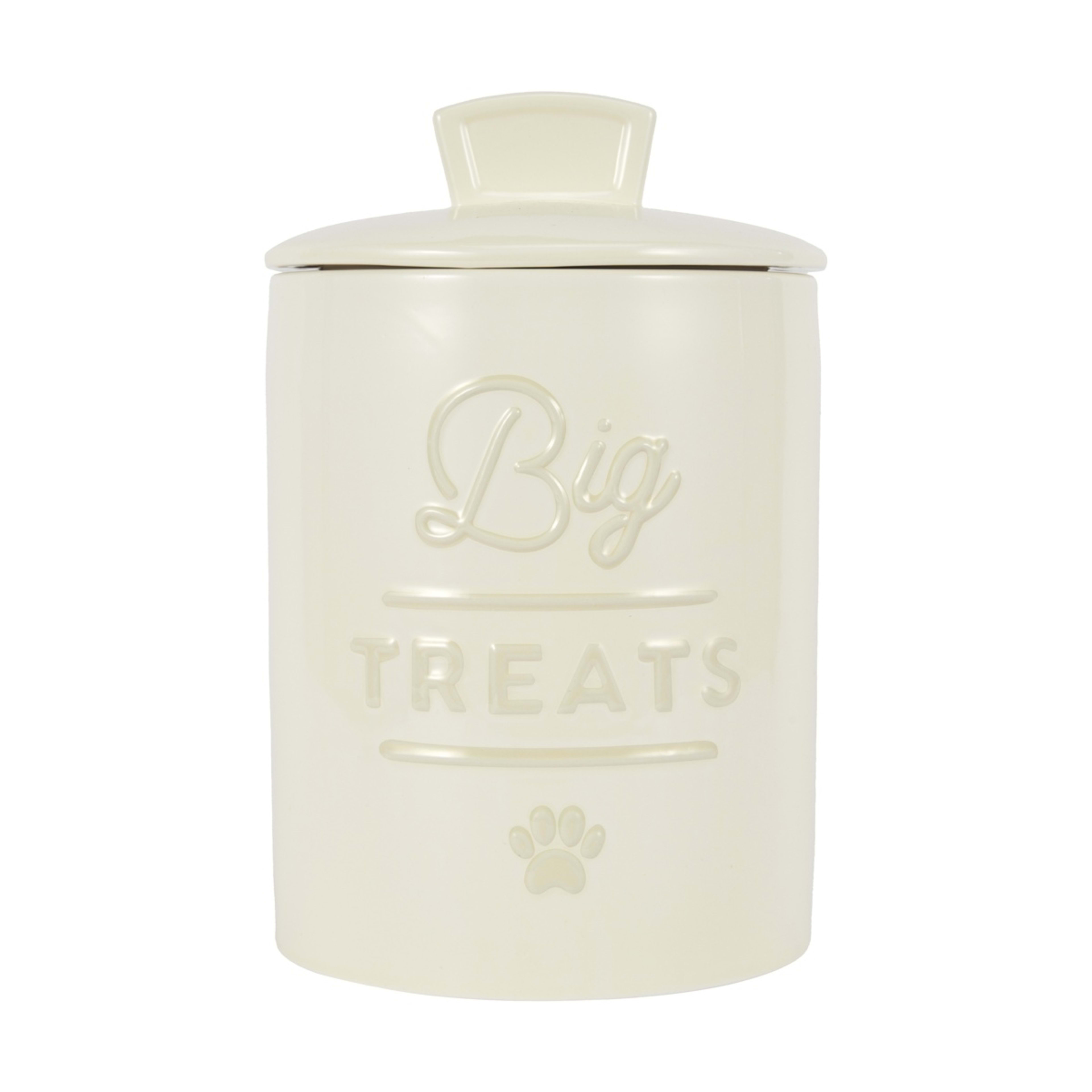 1 Pet Treat Ceramic Jar - Large