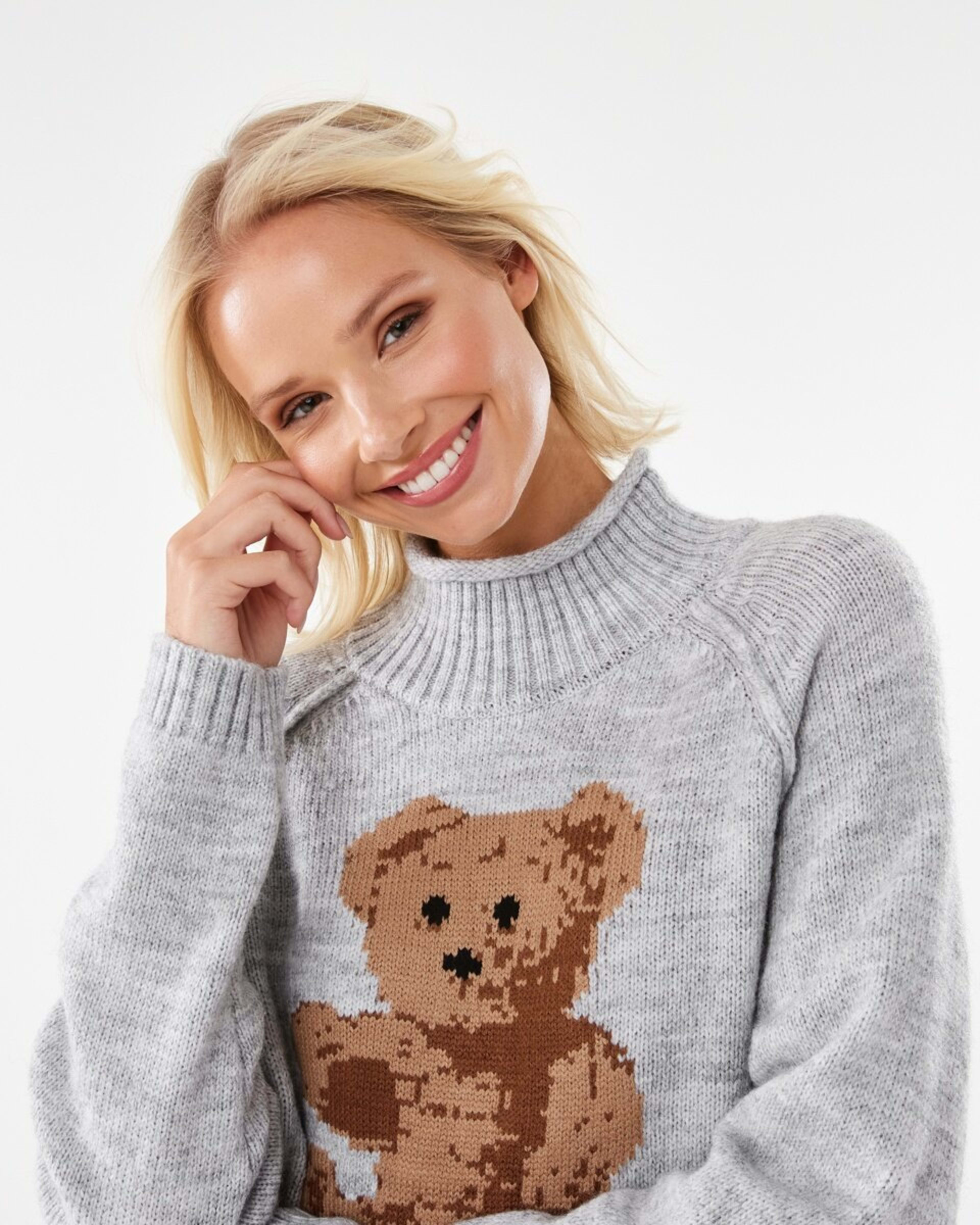 5 Jacquard Jumper Teddy, 5 of 7