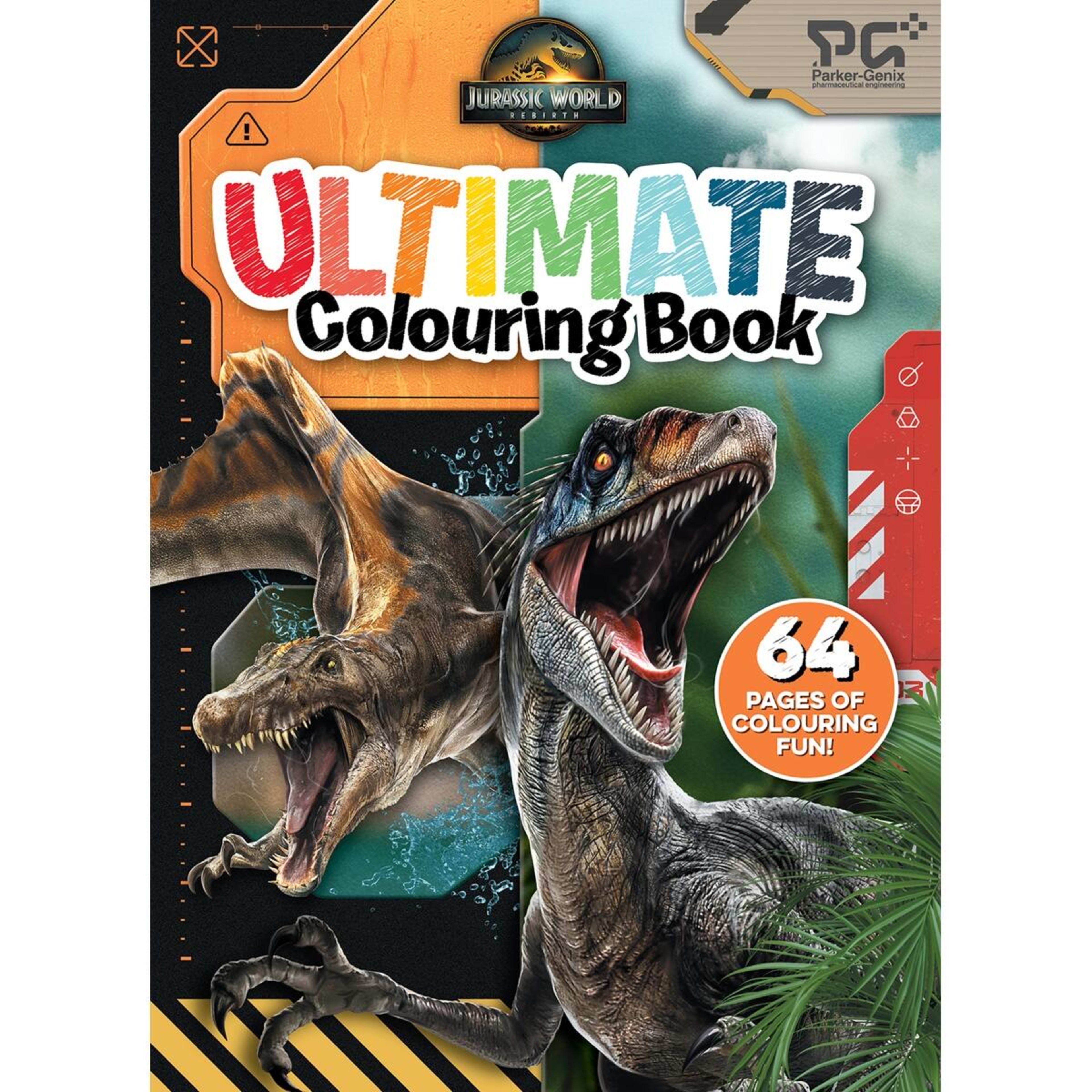 1 Jurassic World Rebirth: Ultimate Colouring Book