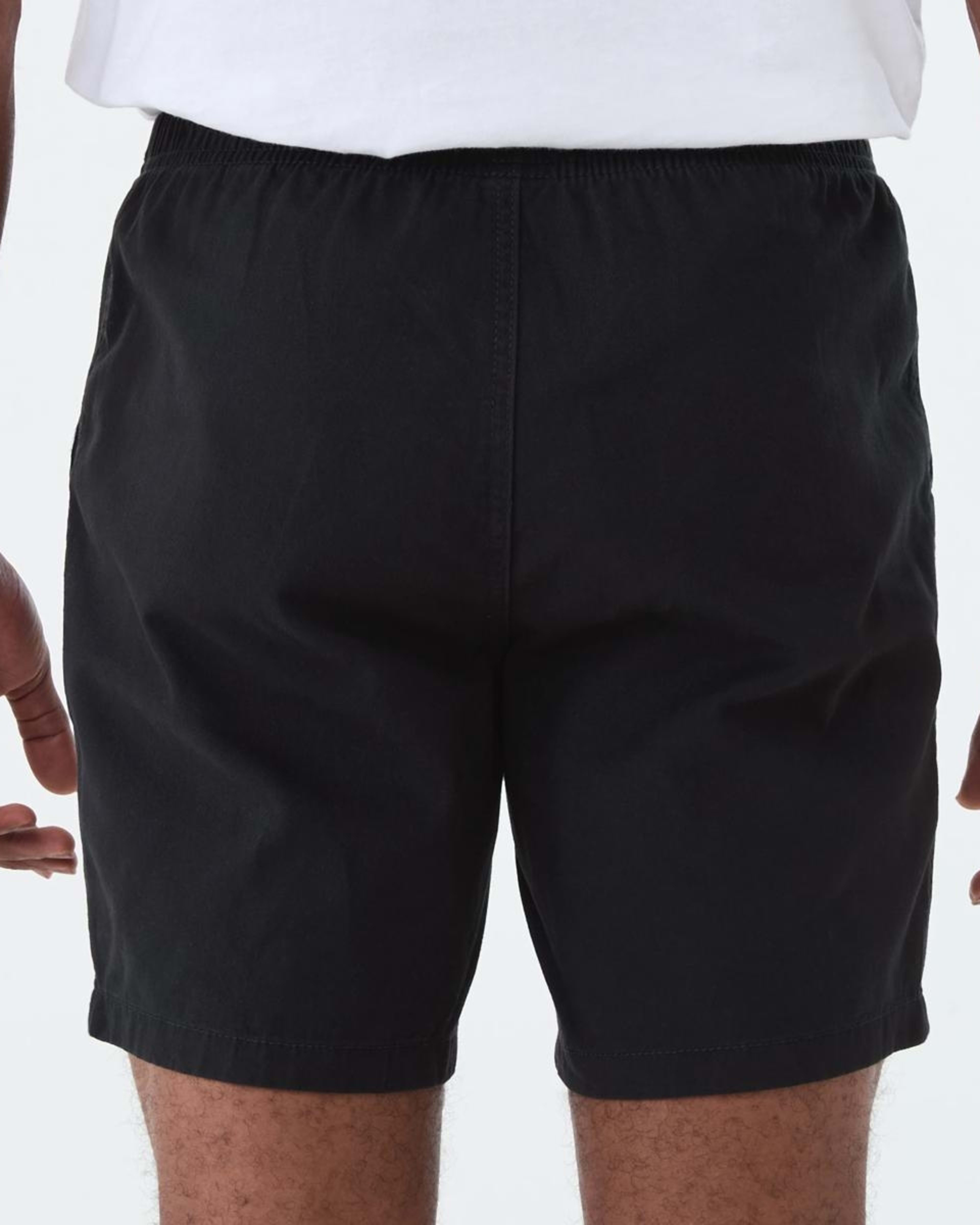 3 Washed Volley Shorts BLACK, 3 of 6