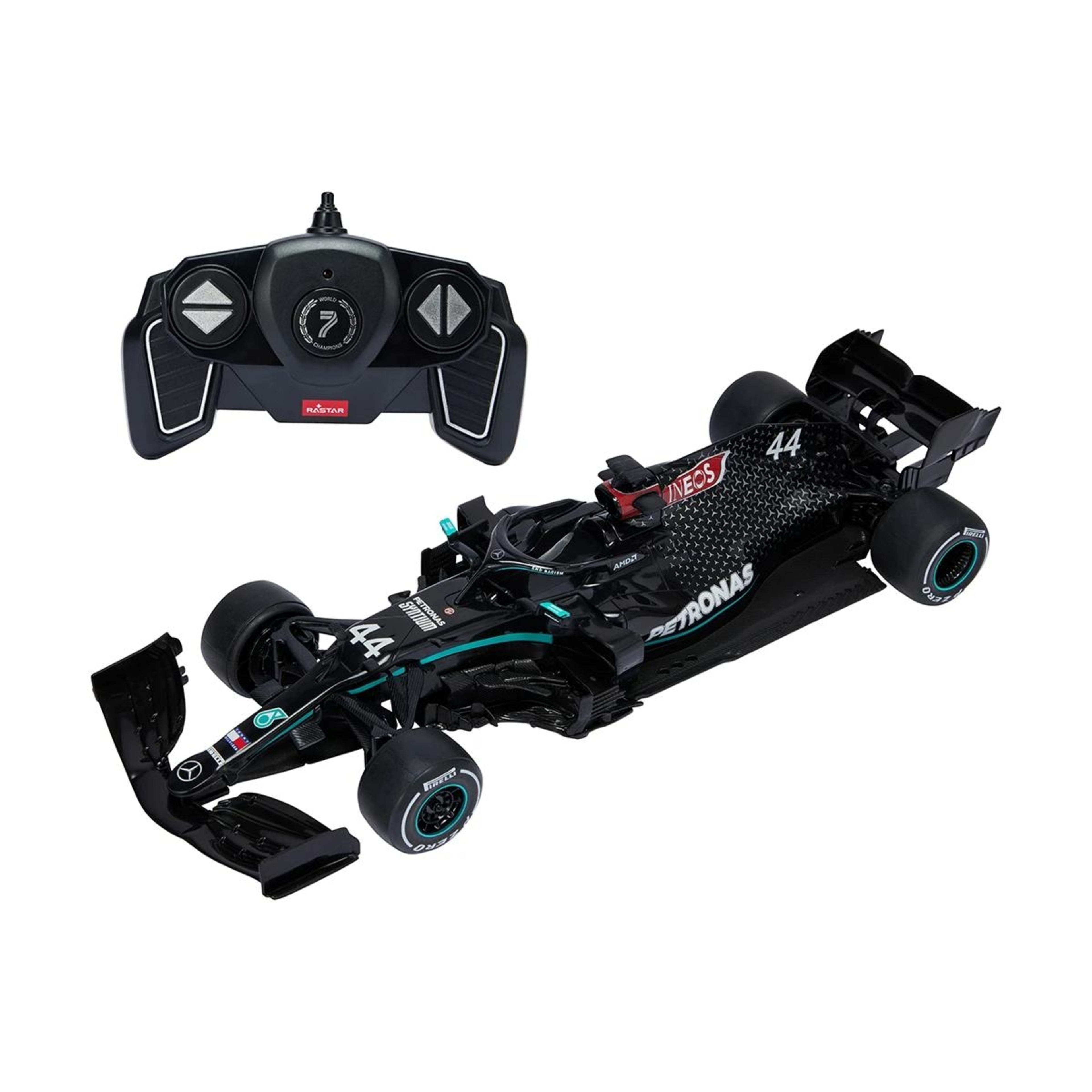 1 Rastar R/C 1:18 Mercedes-AMG F1 W11 EQ Performance Car
