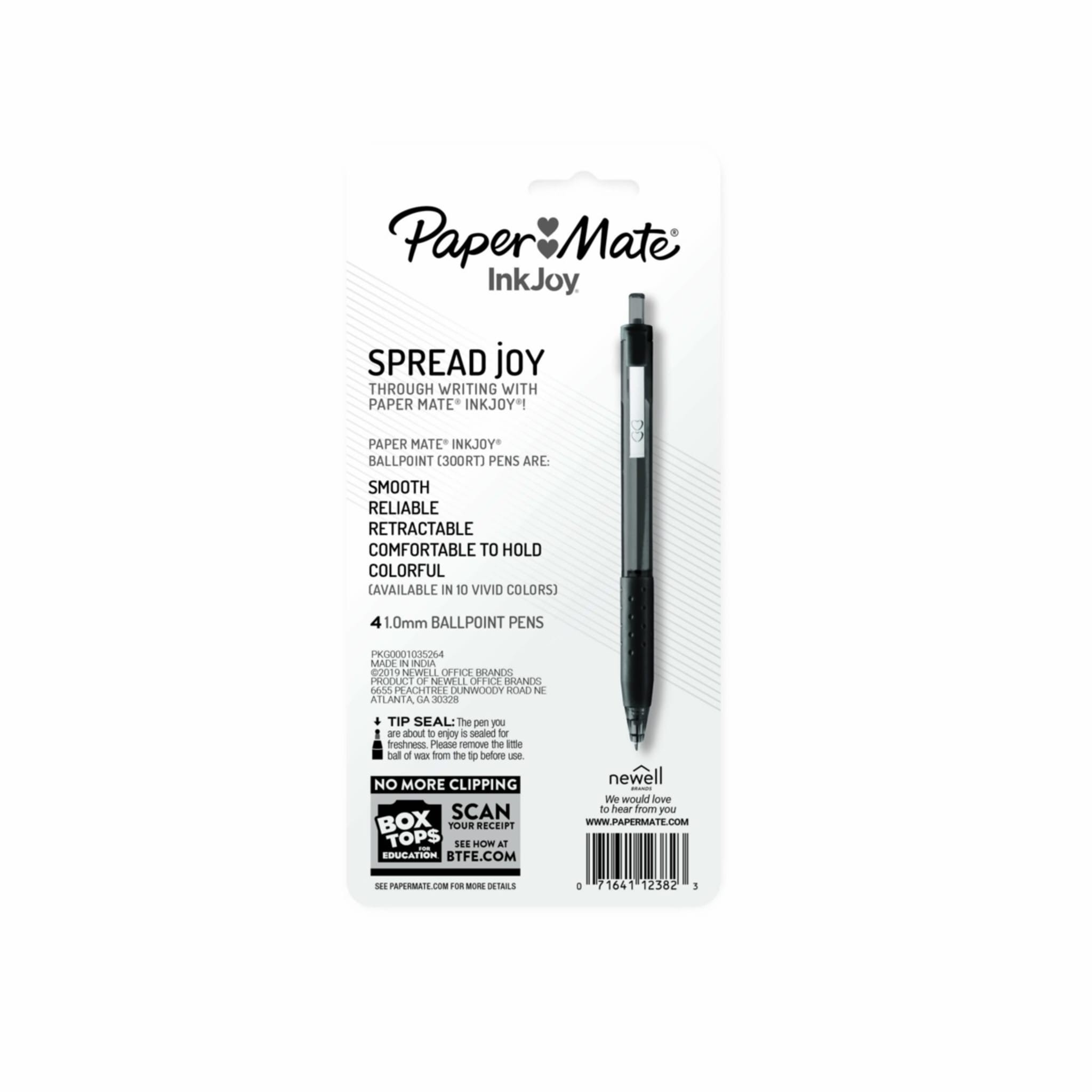 4 Pack Paper Mate InkJoy 300RT Ballpoint Pen Kmart NZ
