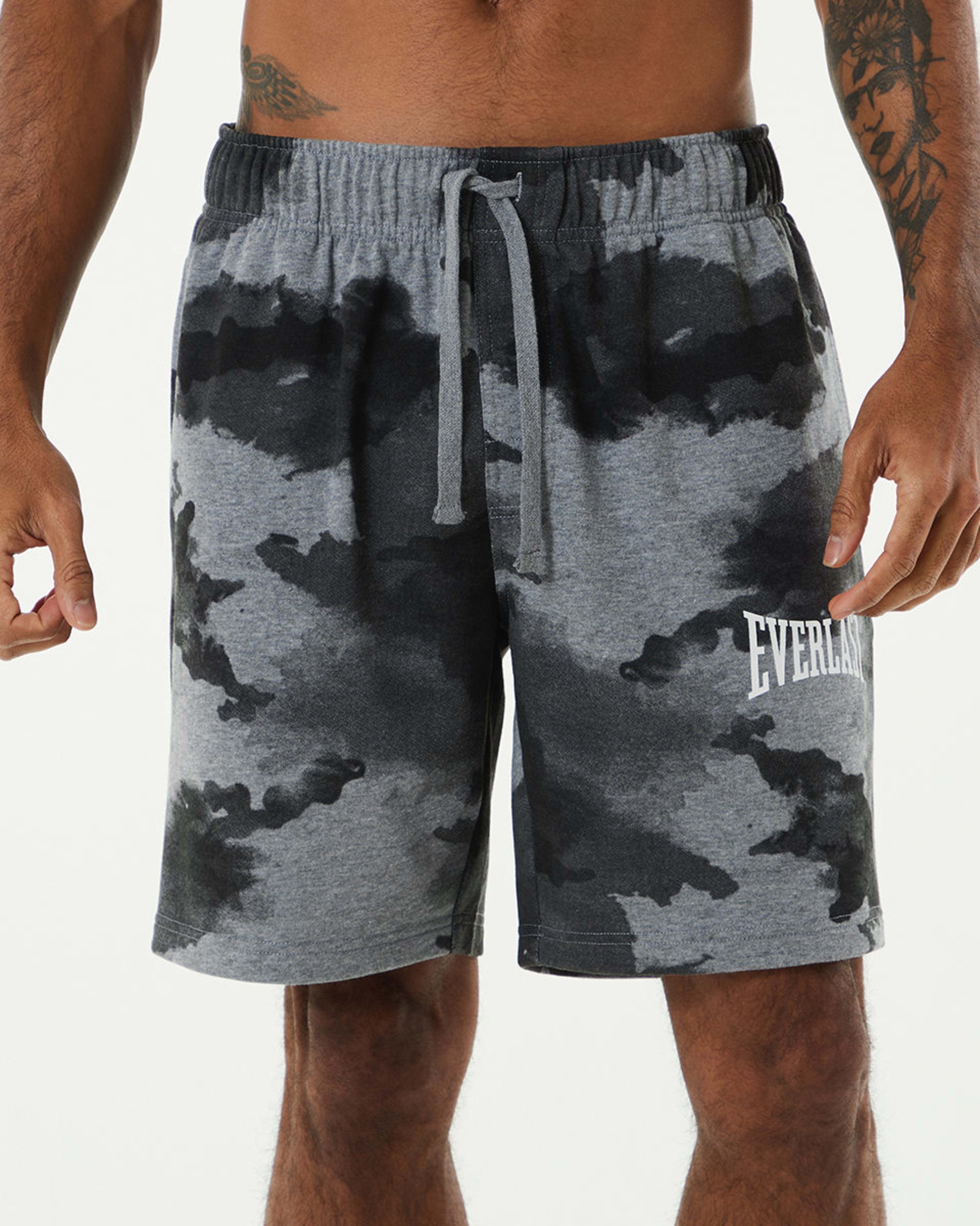 Active Everlast Mens Camo Shorts Kmart