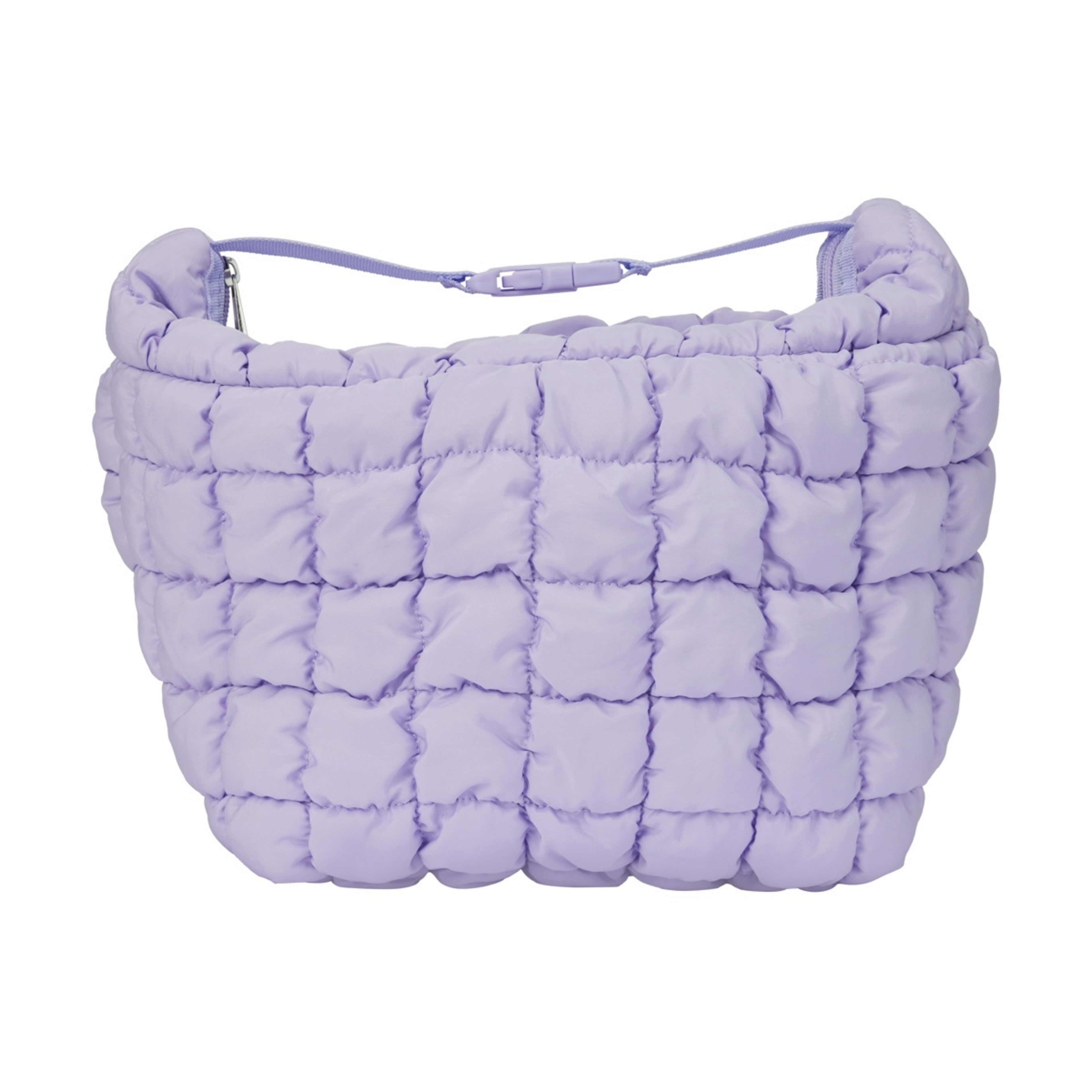 1 Lilac Puffer Lunch Bag