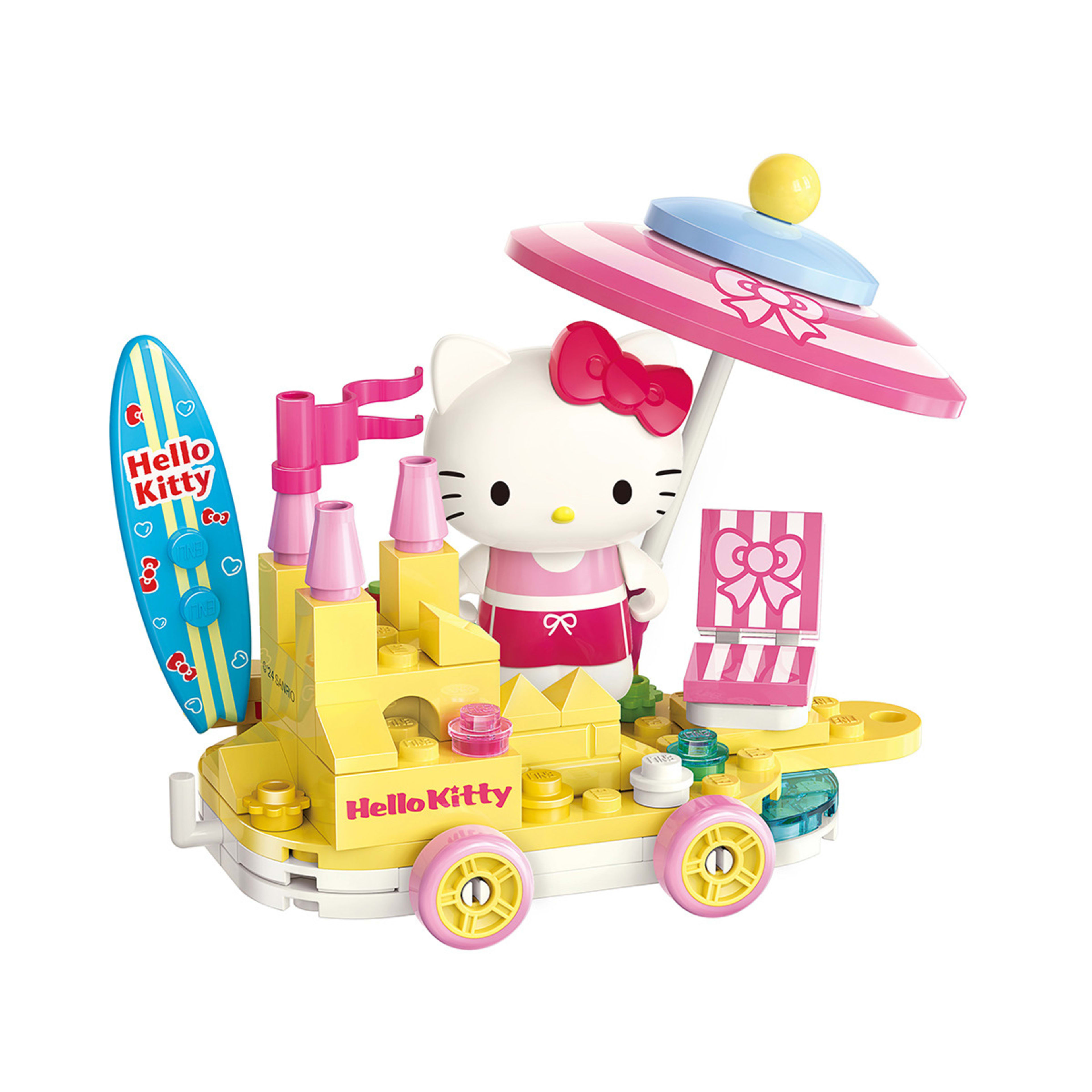 3 Keepplay Hello Kitty Sanrio Characters & Vehicle Playset - Assorted, 3 of 7