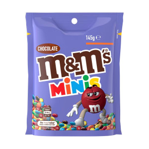 M&m's Mini's 145g bag  Ally's Basket - Direct from Australia