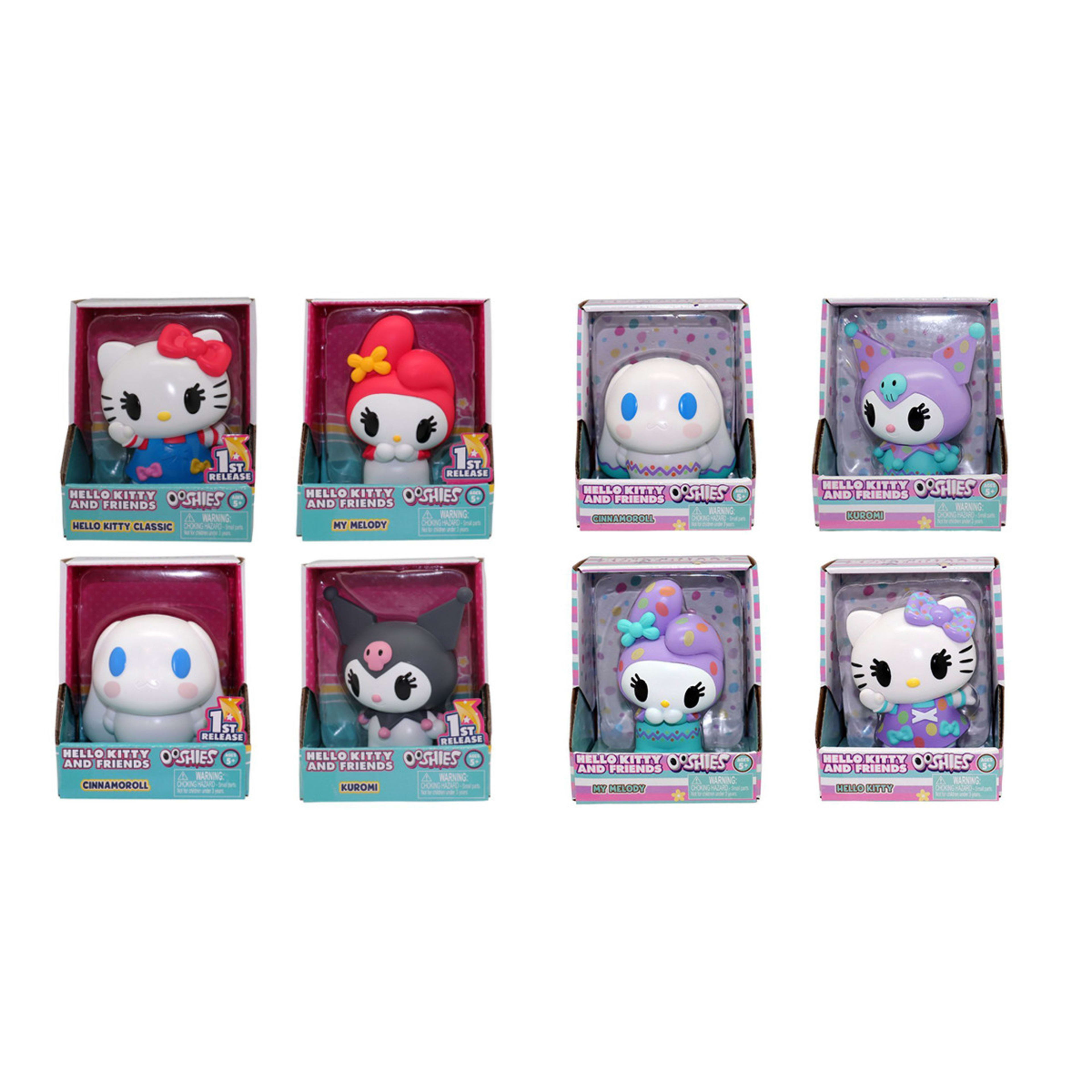 1 10cm Hello Kitty and Friends Ooshies Figure - Assorted, 1 of 7