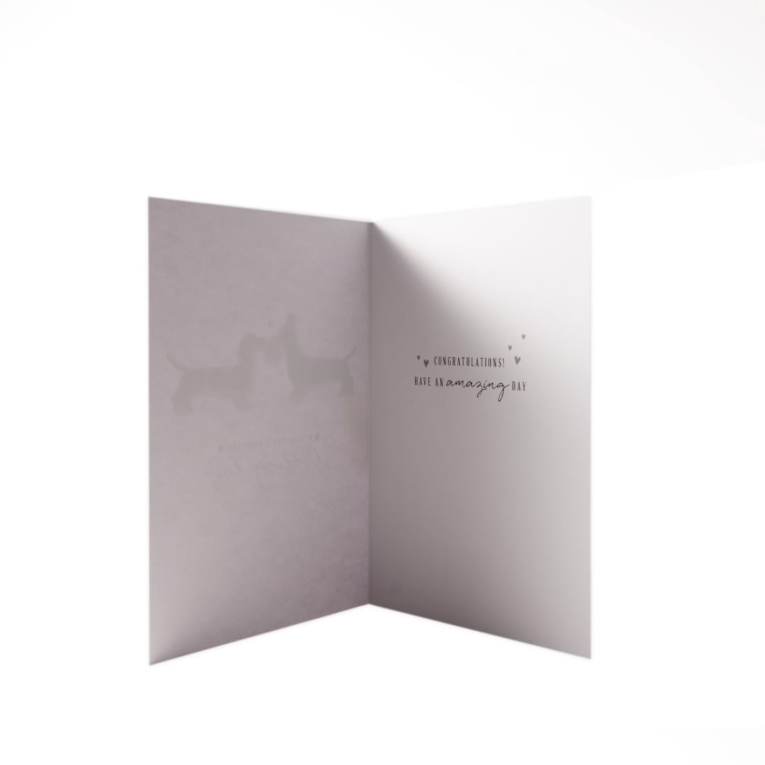 Connections from Hallmark Wedding Card Dachshunds Say I Do Kmart