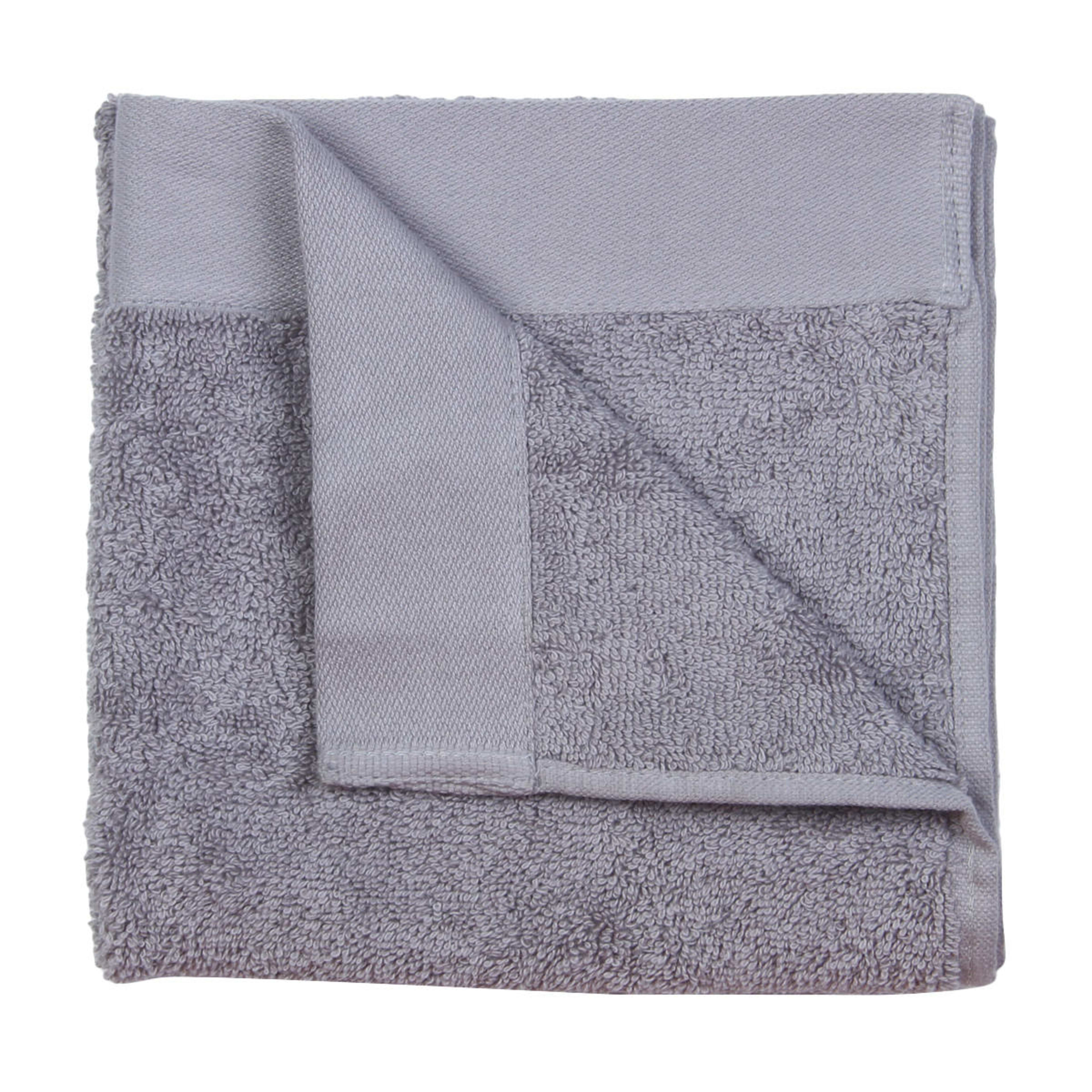 Malmo Cotton Hand Towel Silver Kmart