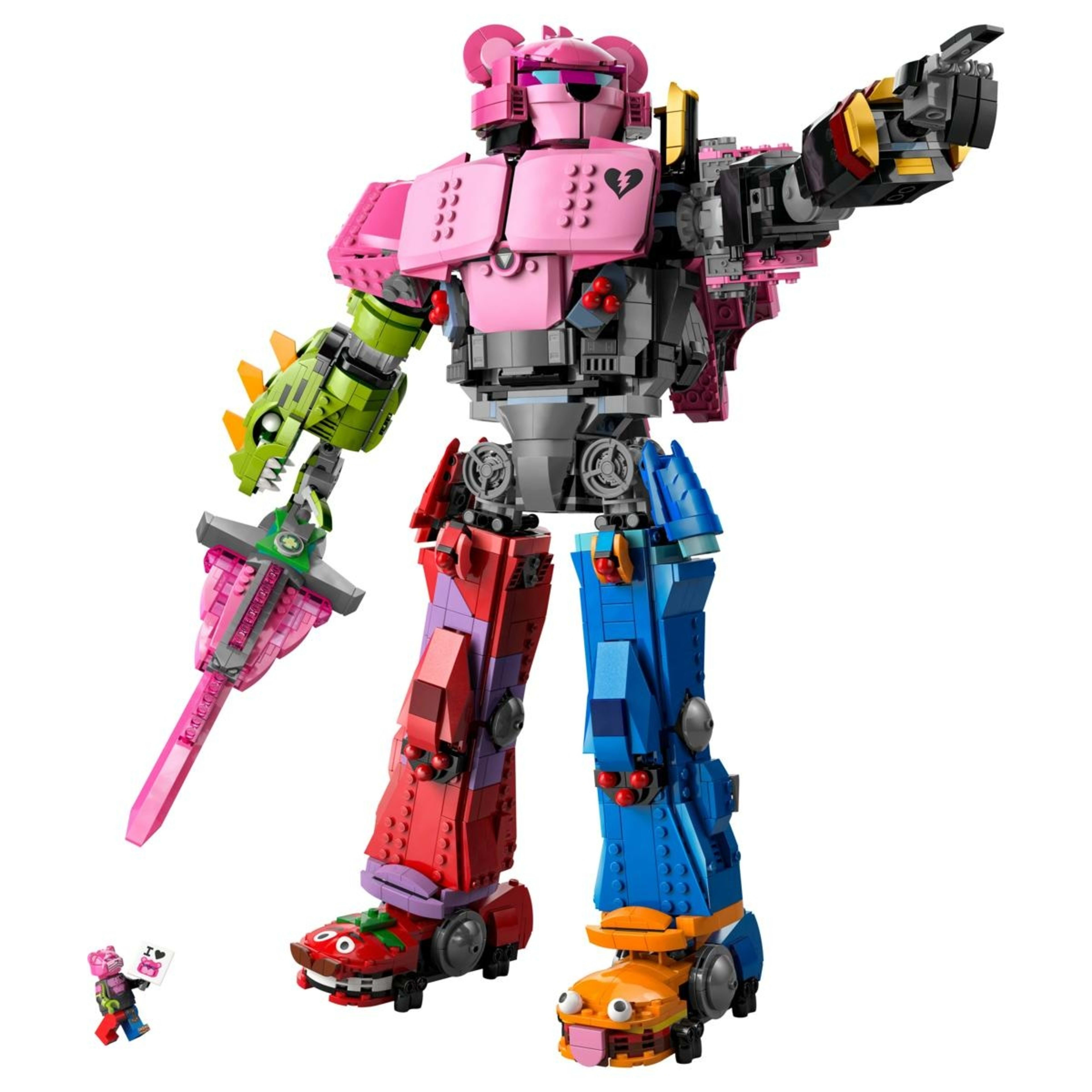 2 LEGO Fortnite Mecha Team Leader 77078, 2 of 10