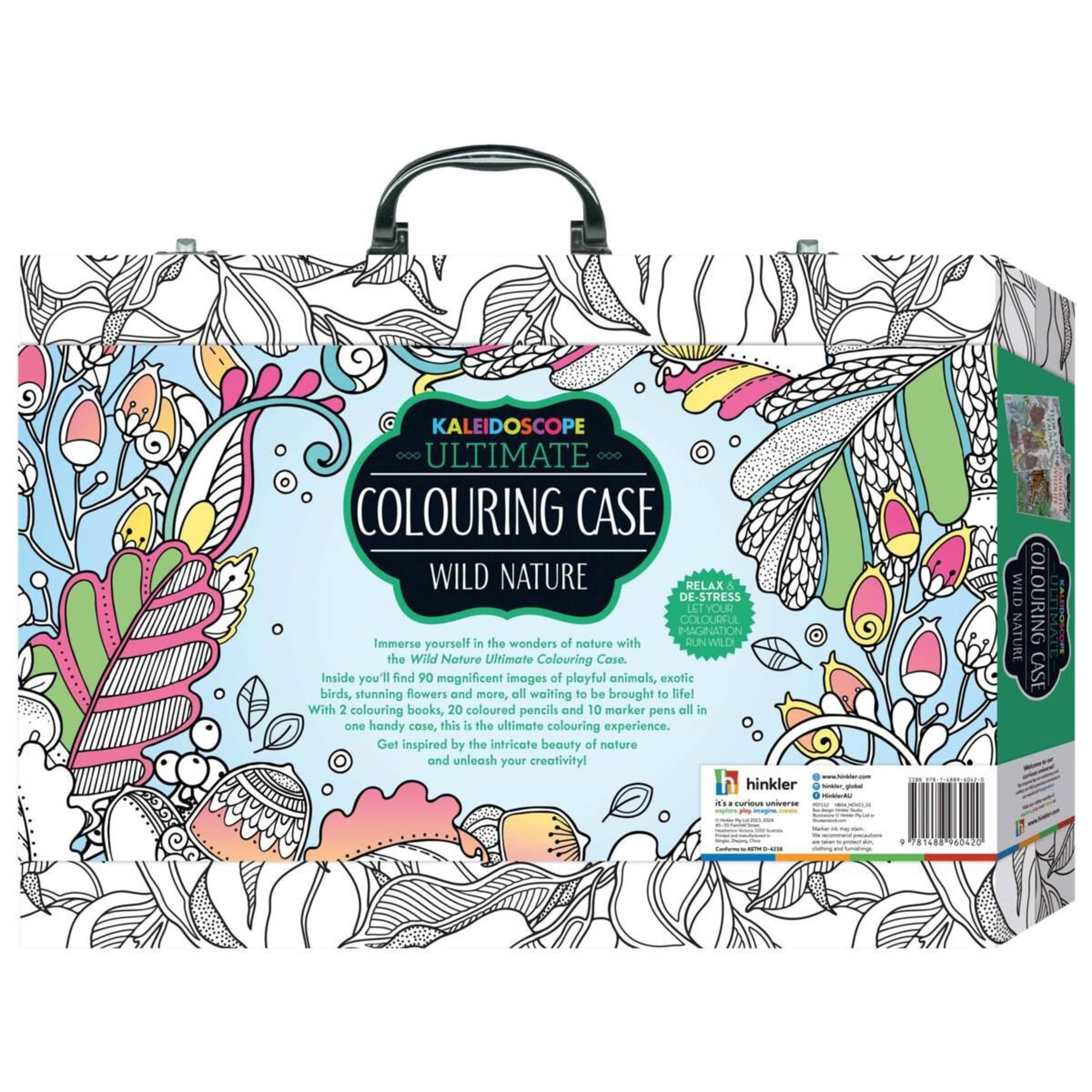 7 Kaleidoscope Ultimate Colouring Wild Nature Carry Case - Book, 7 of 7