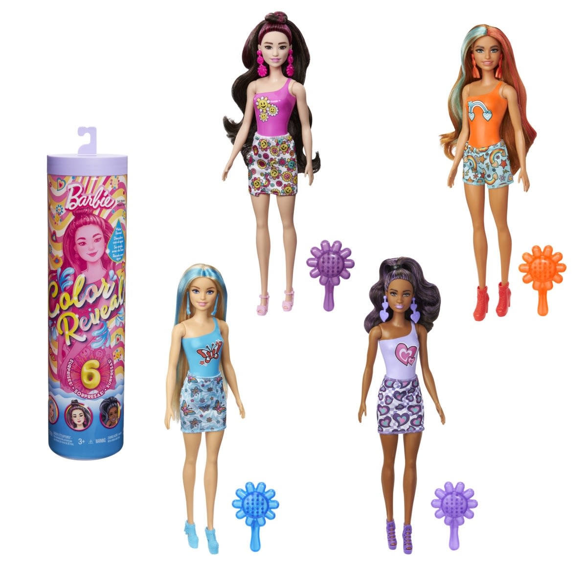 Barbie Colour Reveal Doll Assorted Kmart