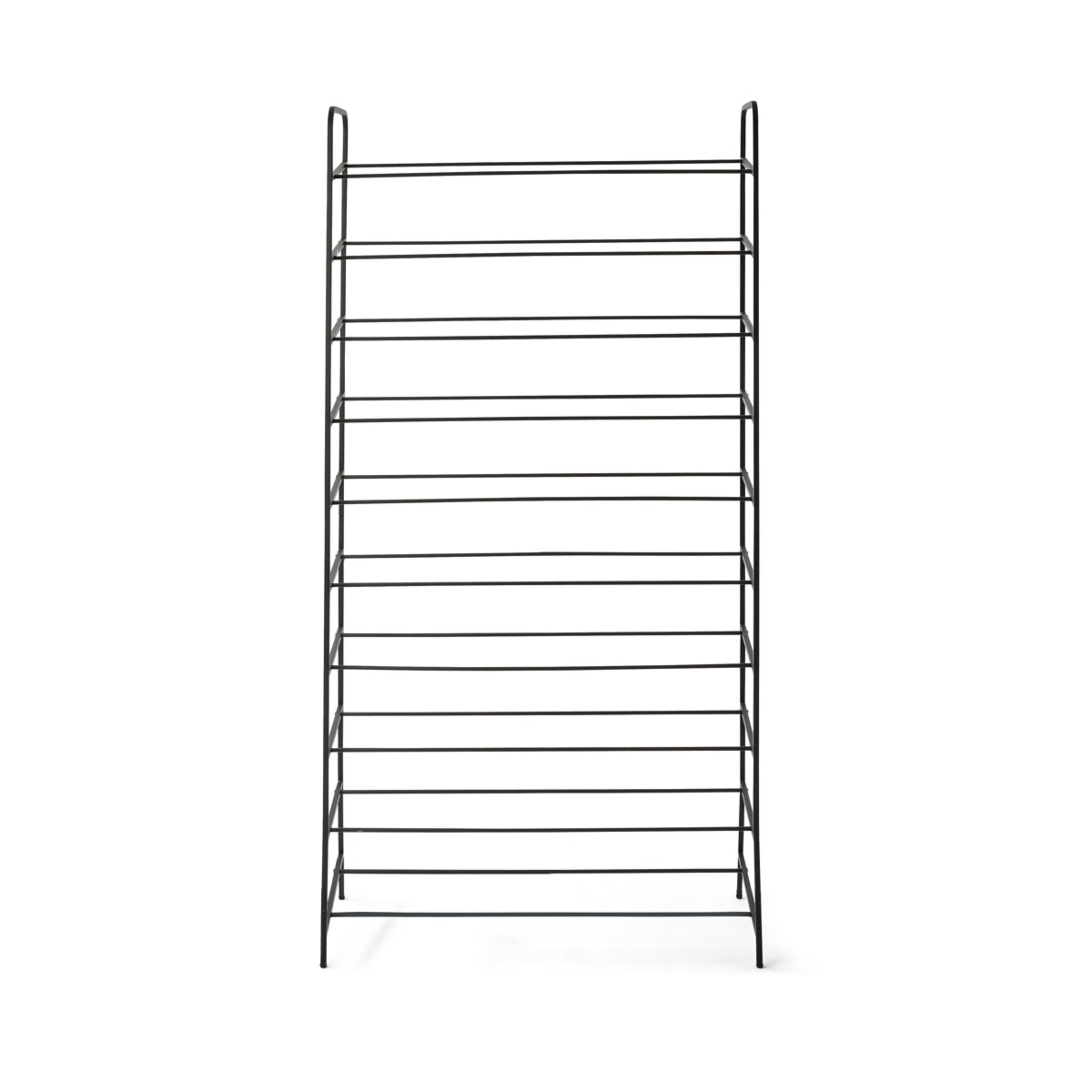 4 10 Tier Metal Shoe Rack, 4 of 8