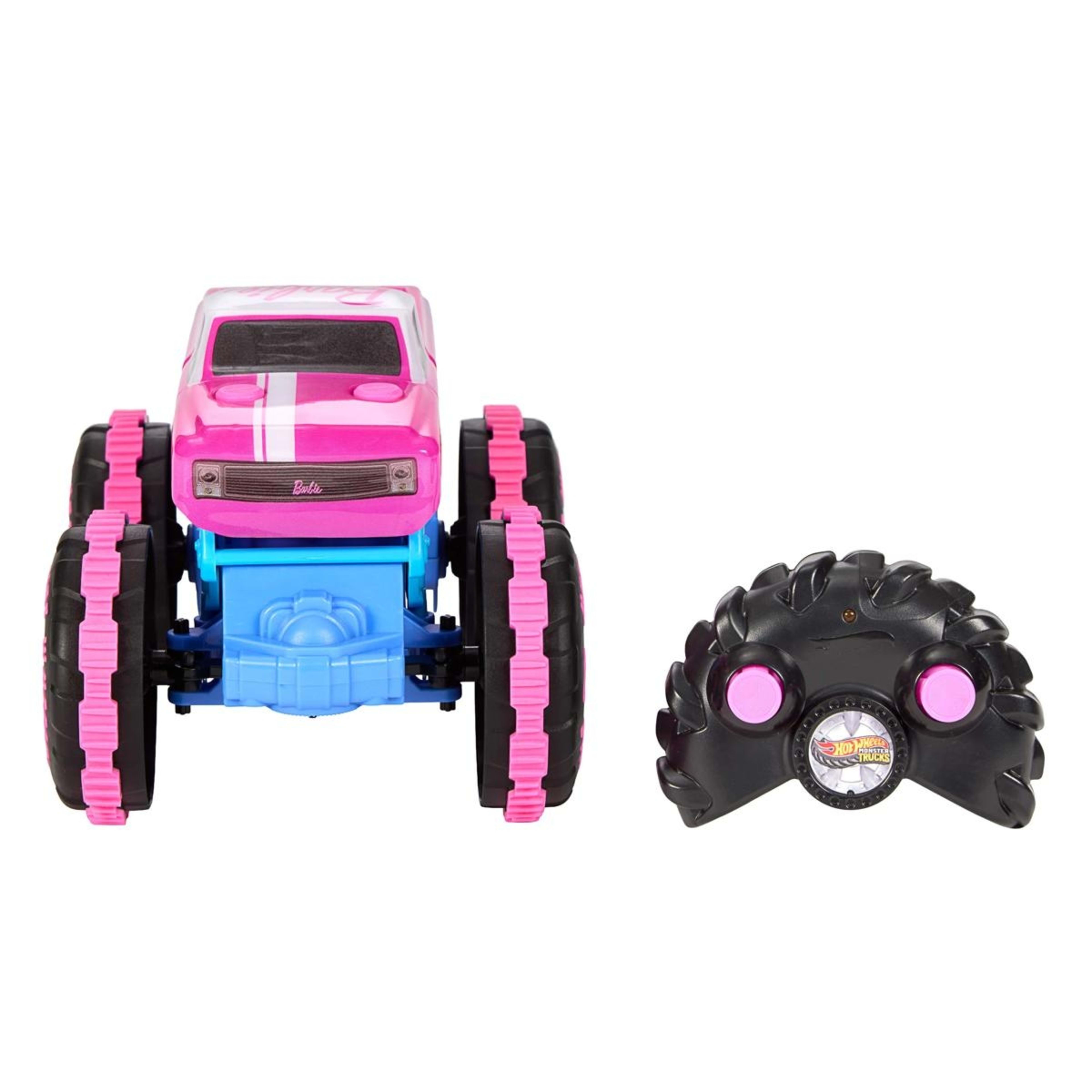 6 Hot Wheels Monster Trucks 1:24 Scale Barbie Remote Control Toy Vehicle, 6 of 6