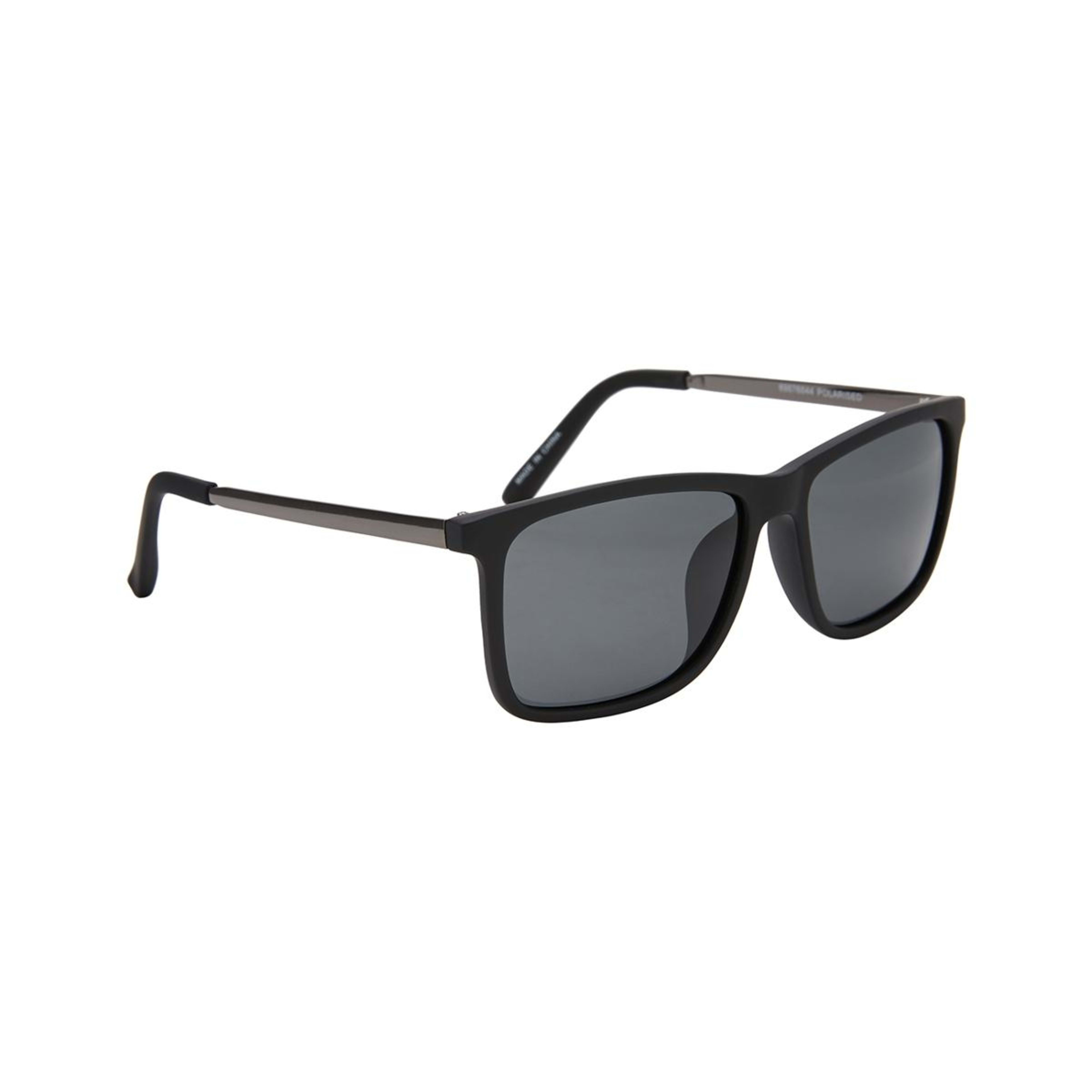 2 Mens Square Frame Sunglasses Black, 2 of 3