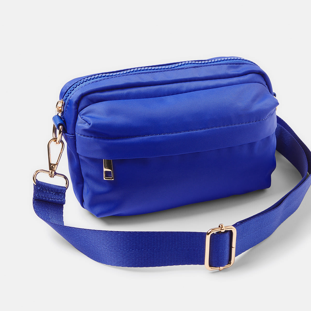 Double Pocket Crossbody Bag Kmart