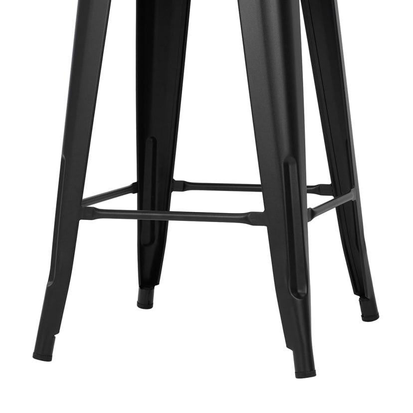 Metal Bar Stool Black Kmart