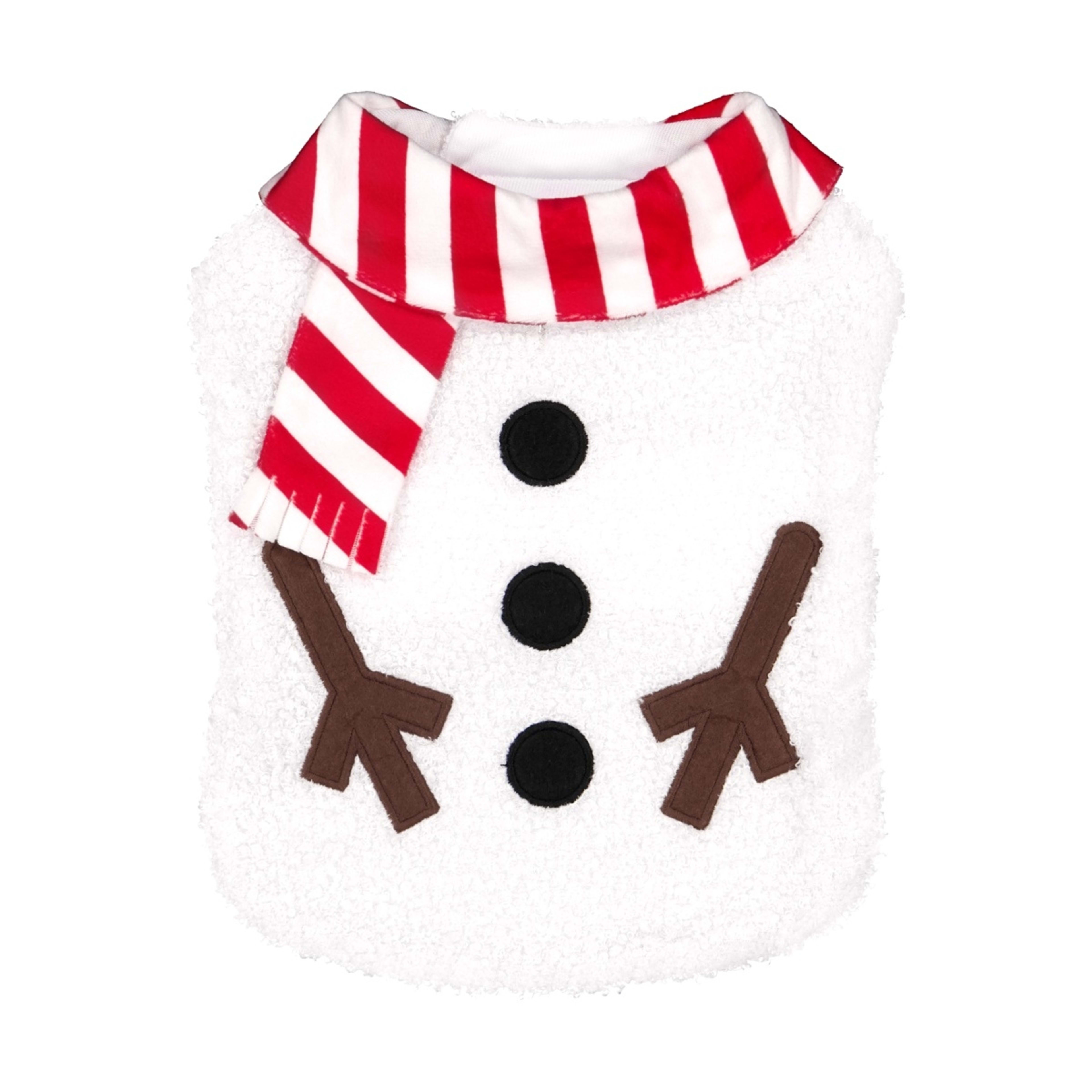5 Pet Snowman Costume - Small/Medium, 5 of 10