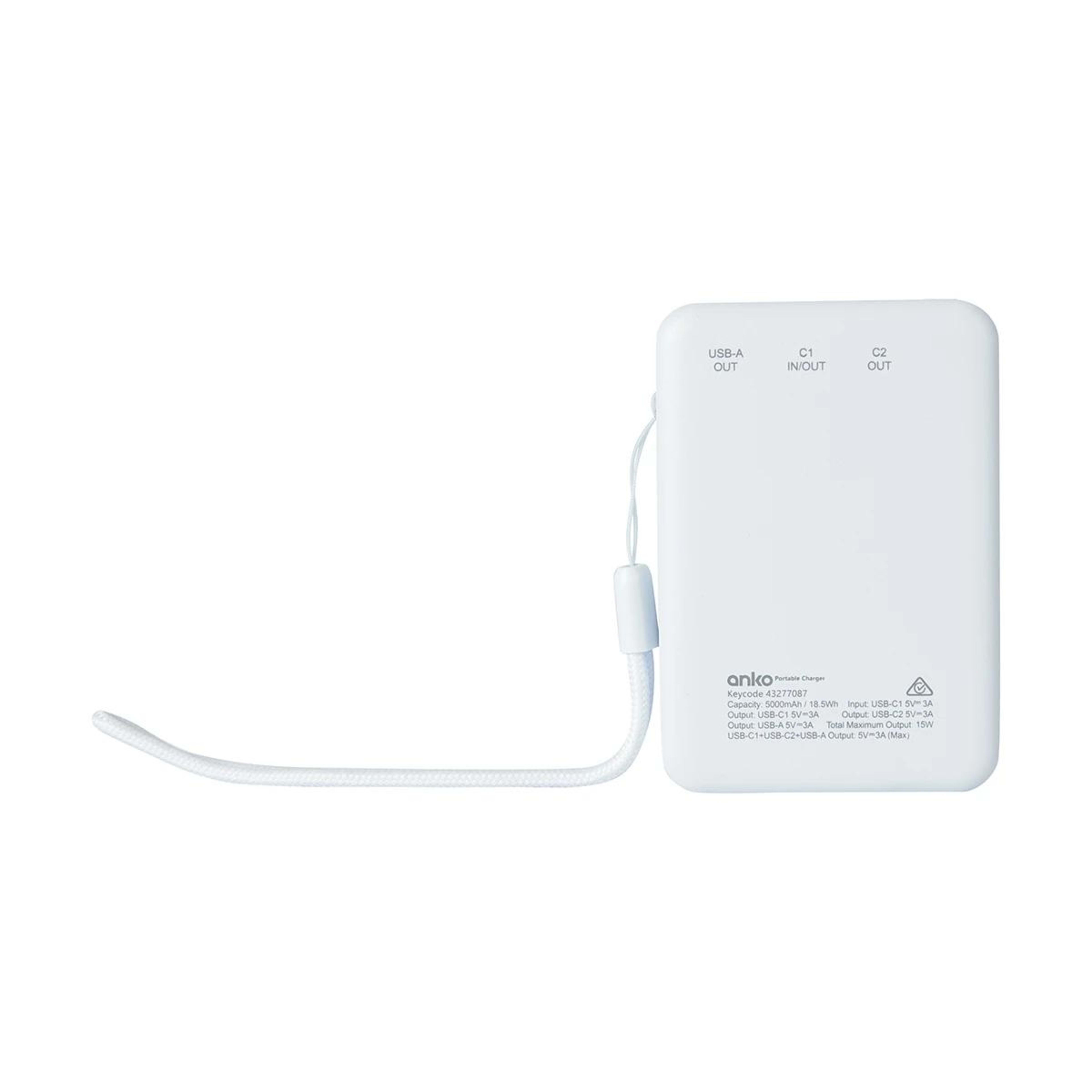 2 Portable Charger USB A and C 15W 5000mAh, 2 of 10