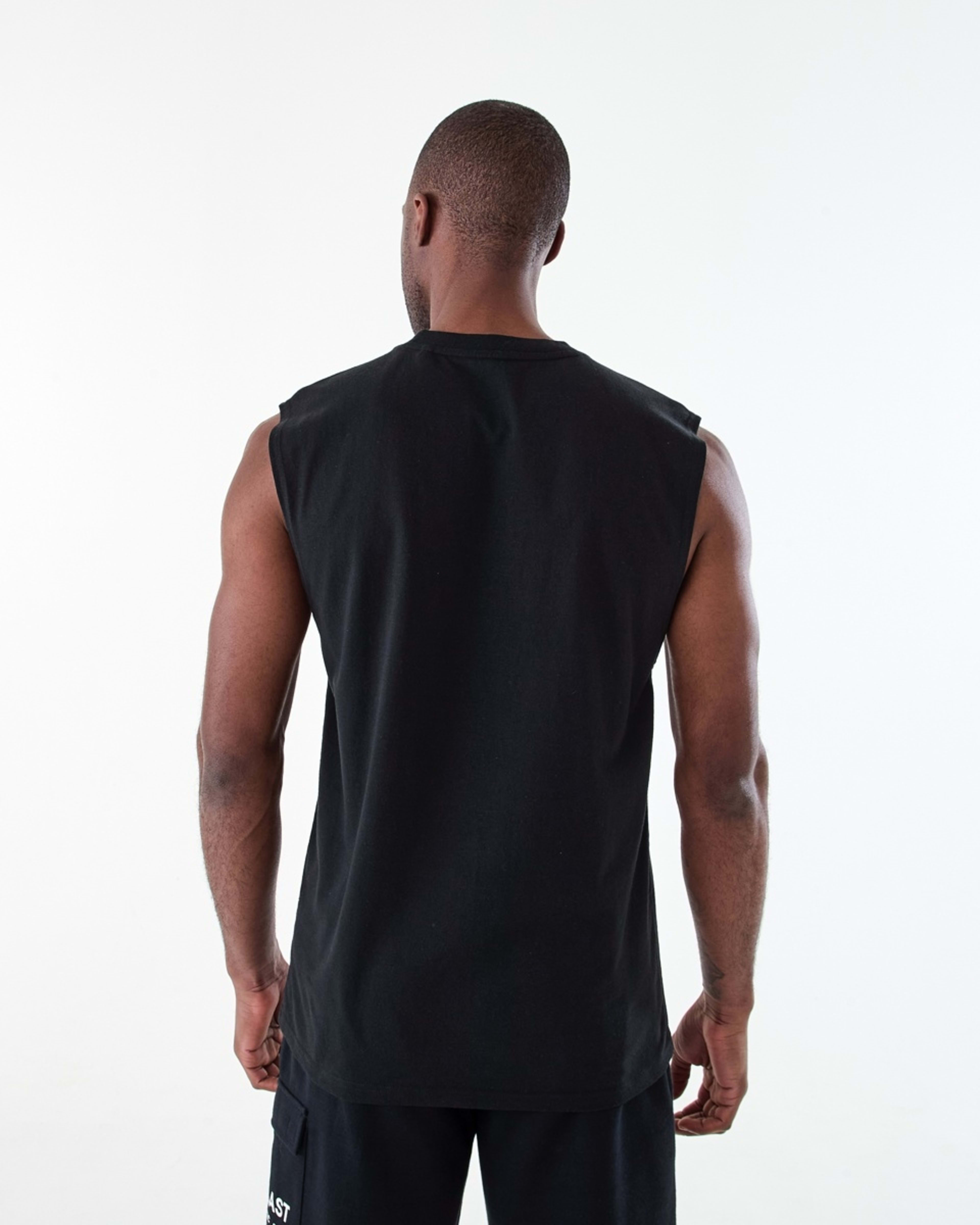 3 Everlast Mens Camo Print Muscle EVERLAST BLACK, 3 of 7