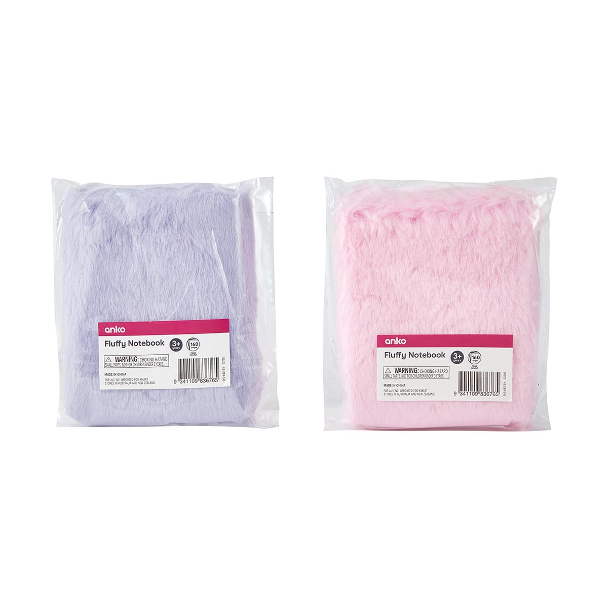 Fluffy Notebook Assorted Kmart