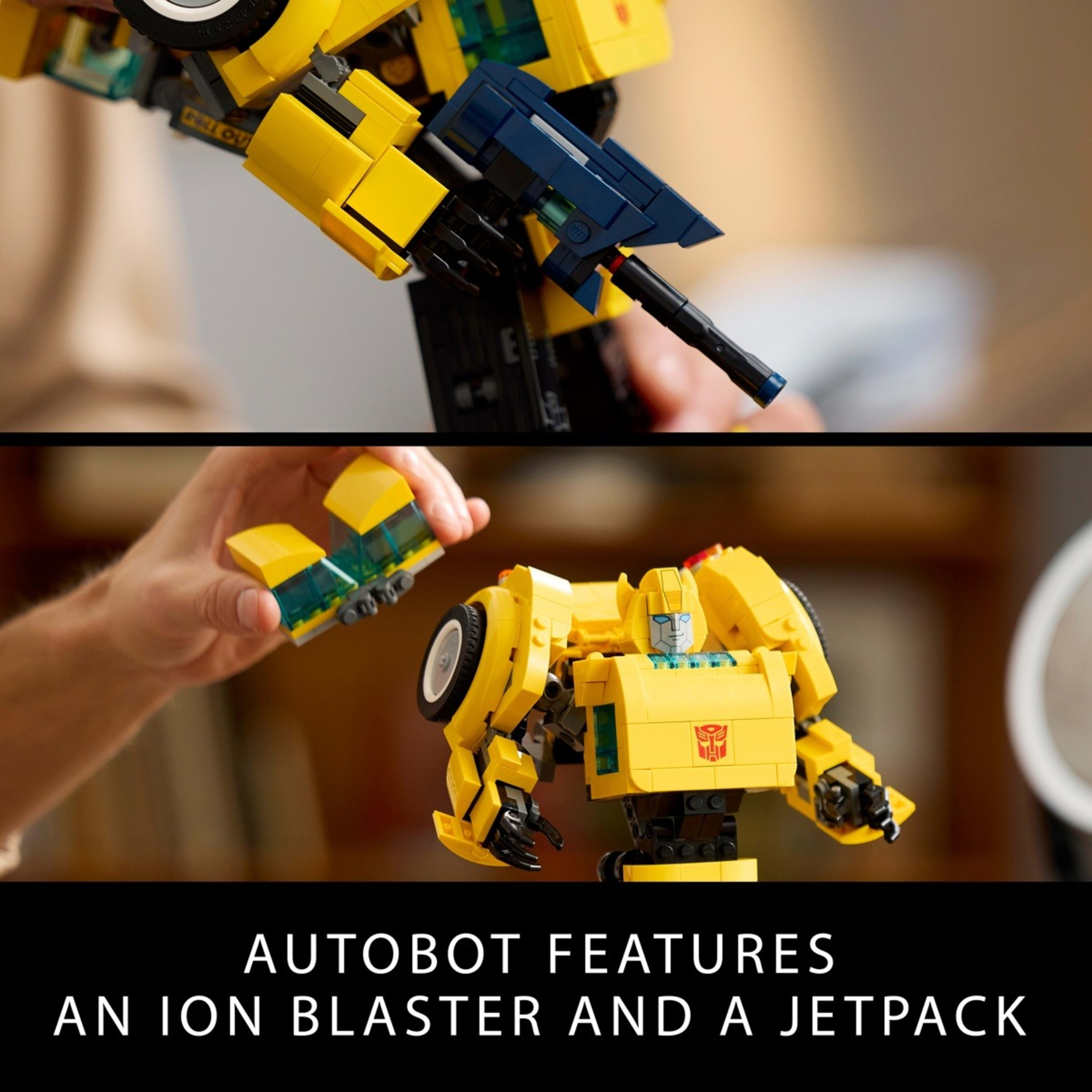 6 LEGO Icons Transformers Bumblebee 10338, 6 of 11