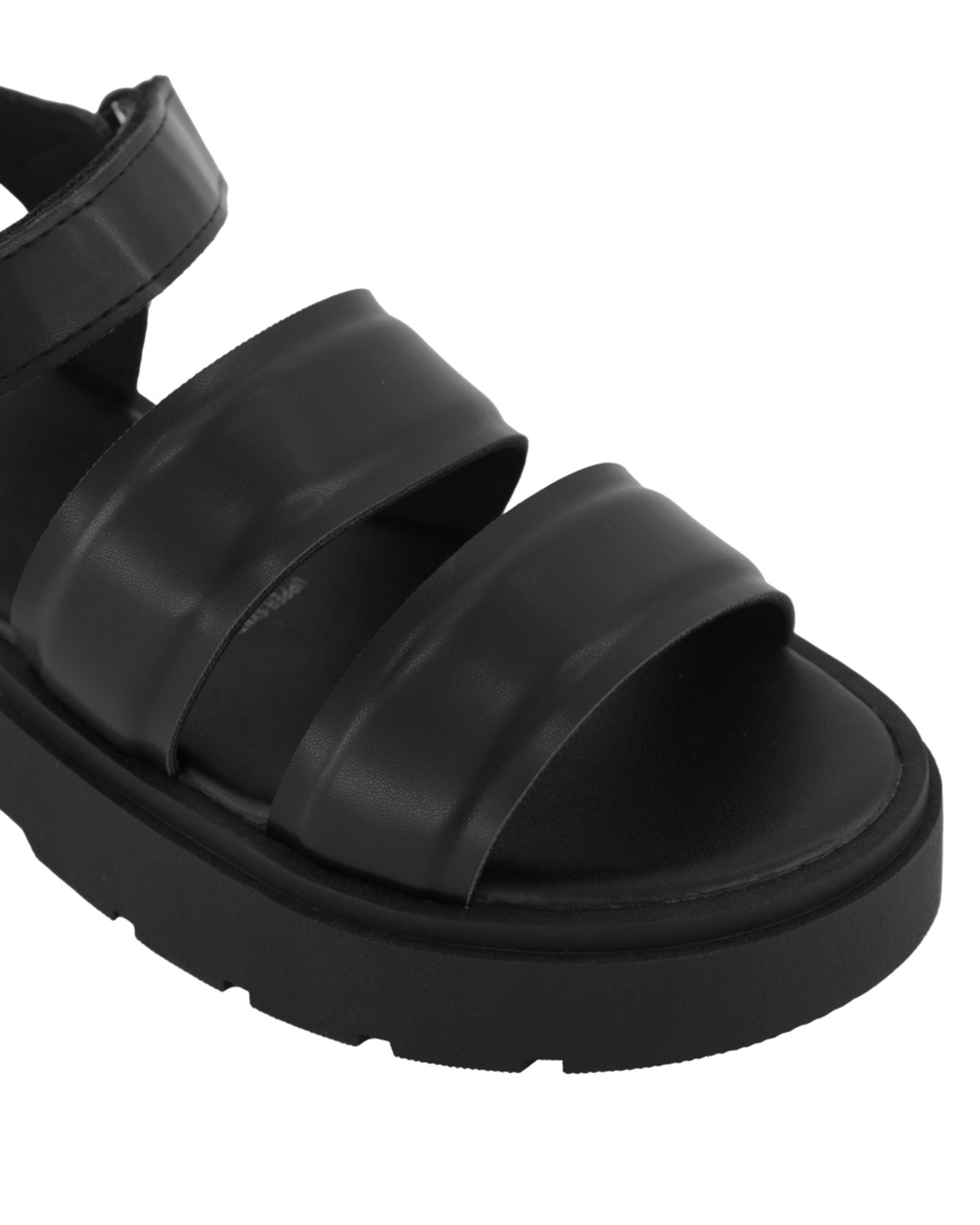 4 Senior Chunky Sandals Black, 4 of 4