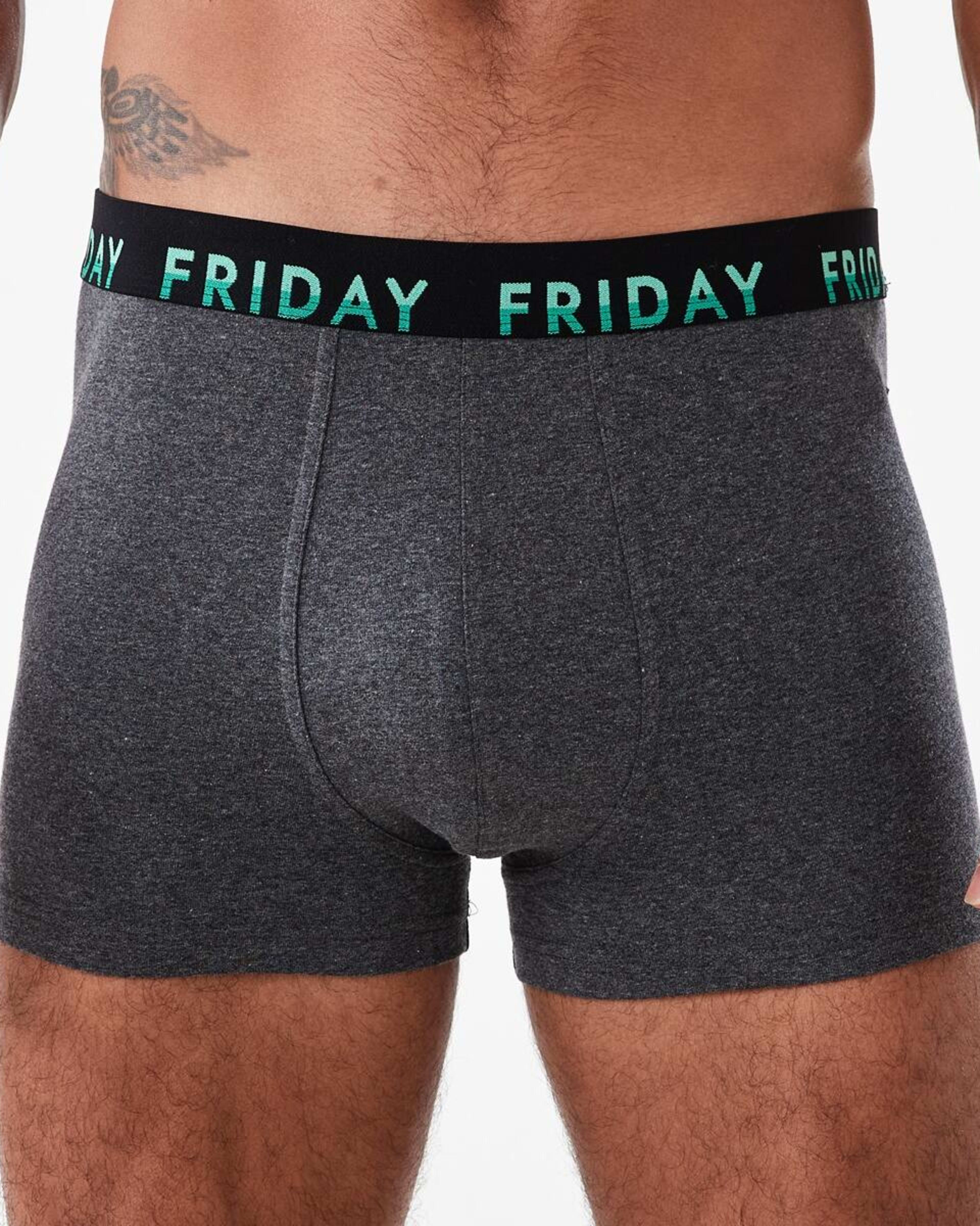 3 7 Pack 7 Day Trunks CHARCOLOR, 3 of 10