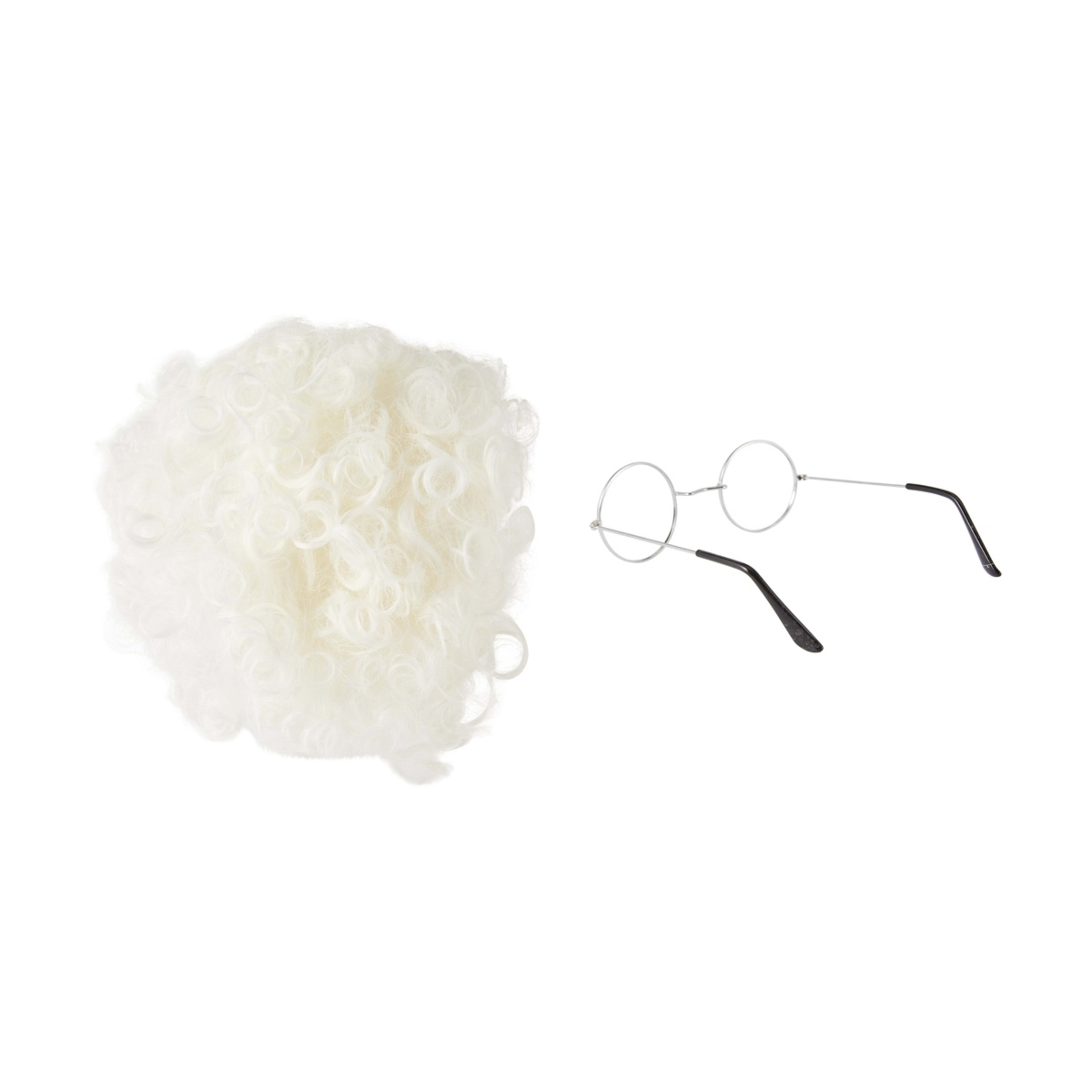2 Curly Wig with Glasses - Ages 3+, 2 of 5