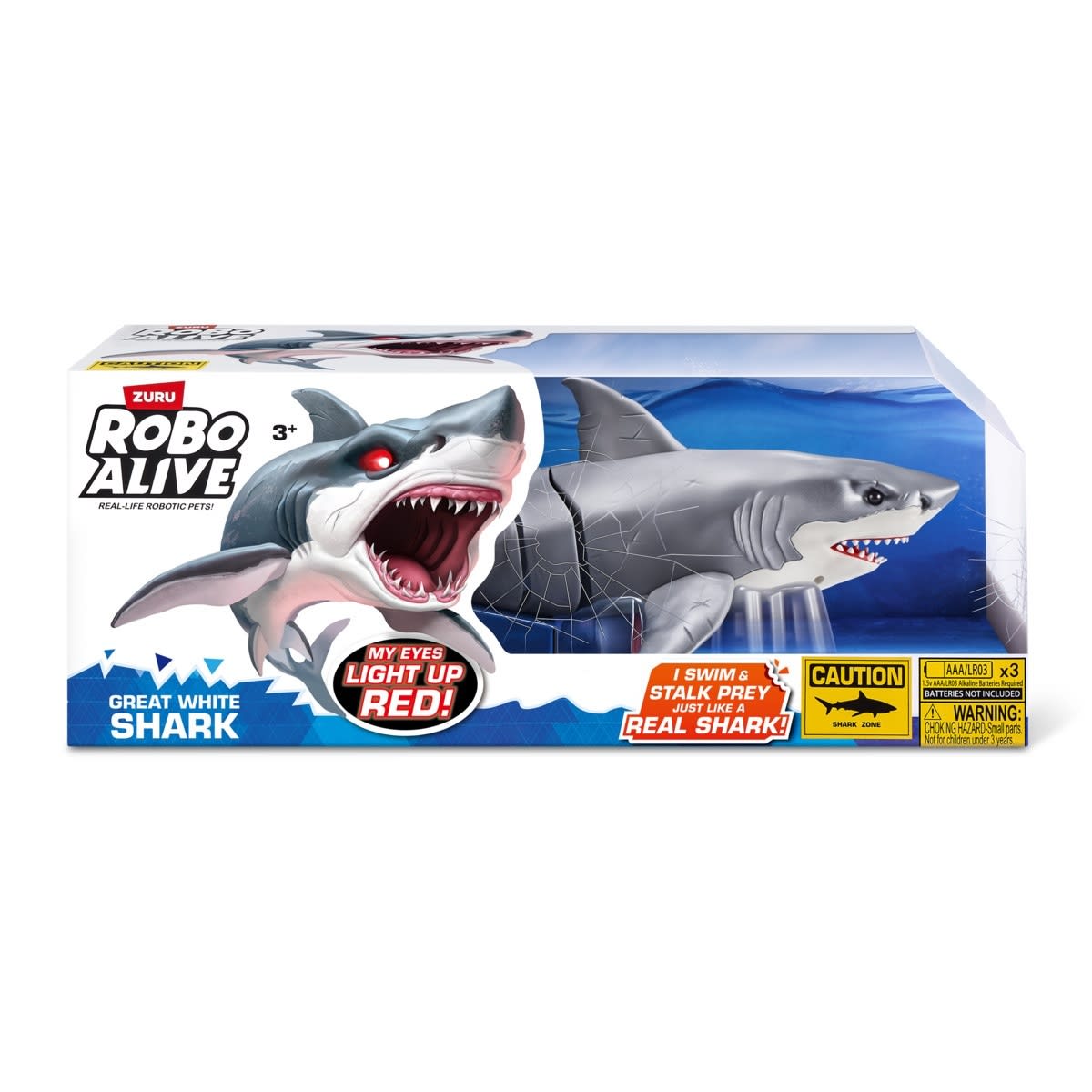 Zuru Robo Alive Great White Shark Kmart