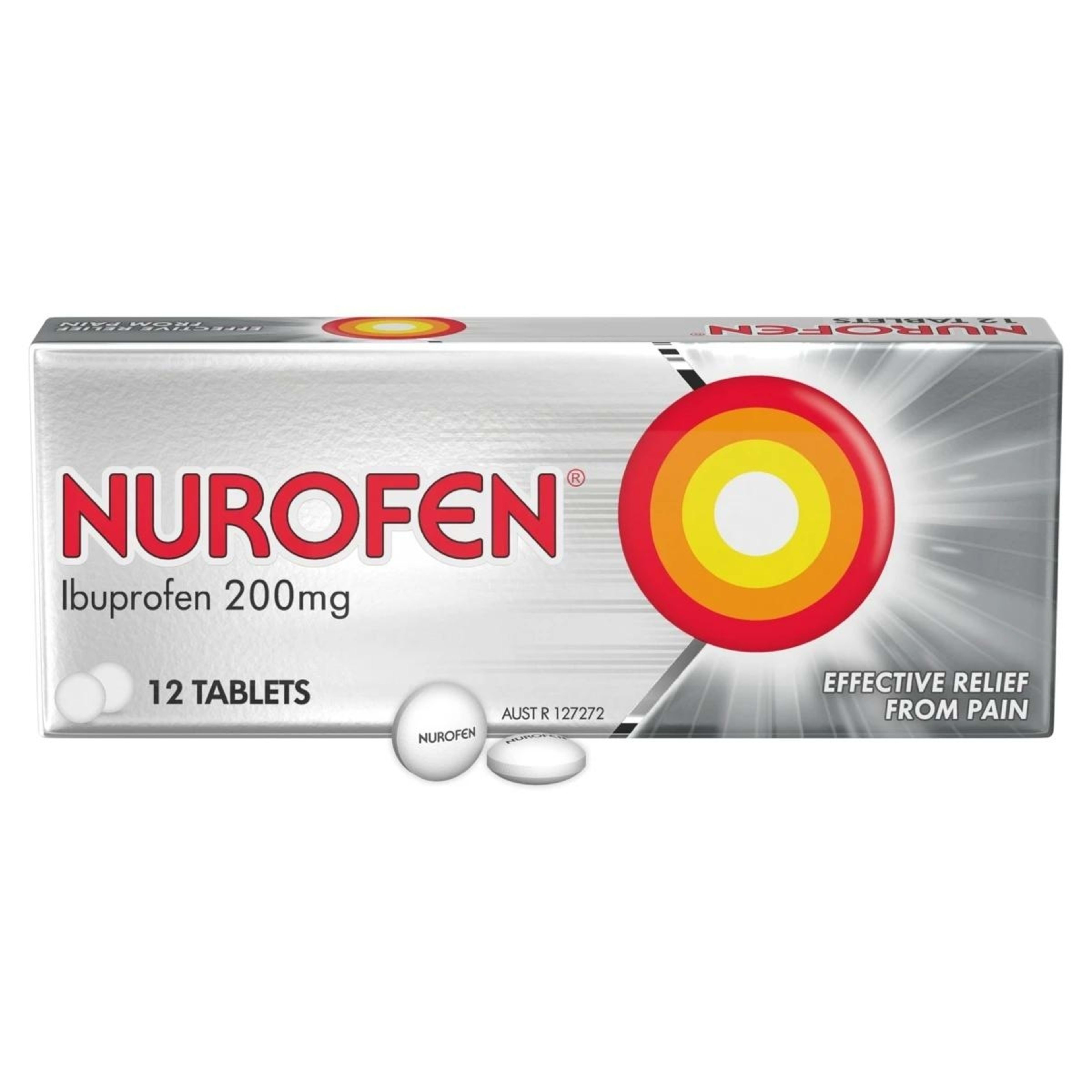 1 12 Pack Nurofen Ibuprofen 200mg tablets
