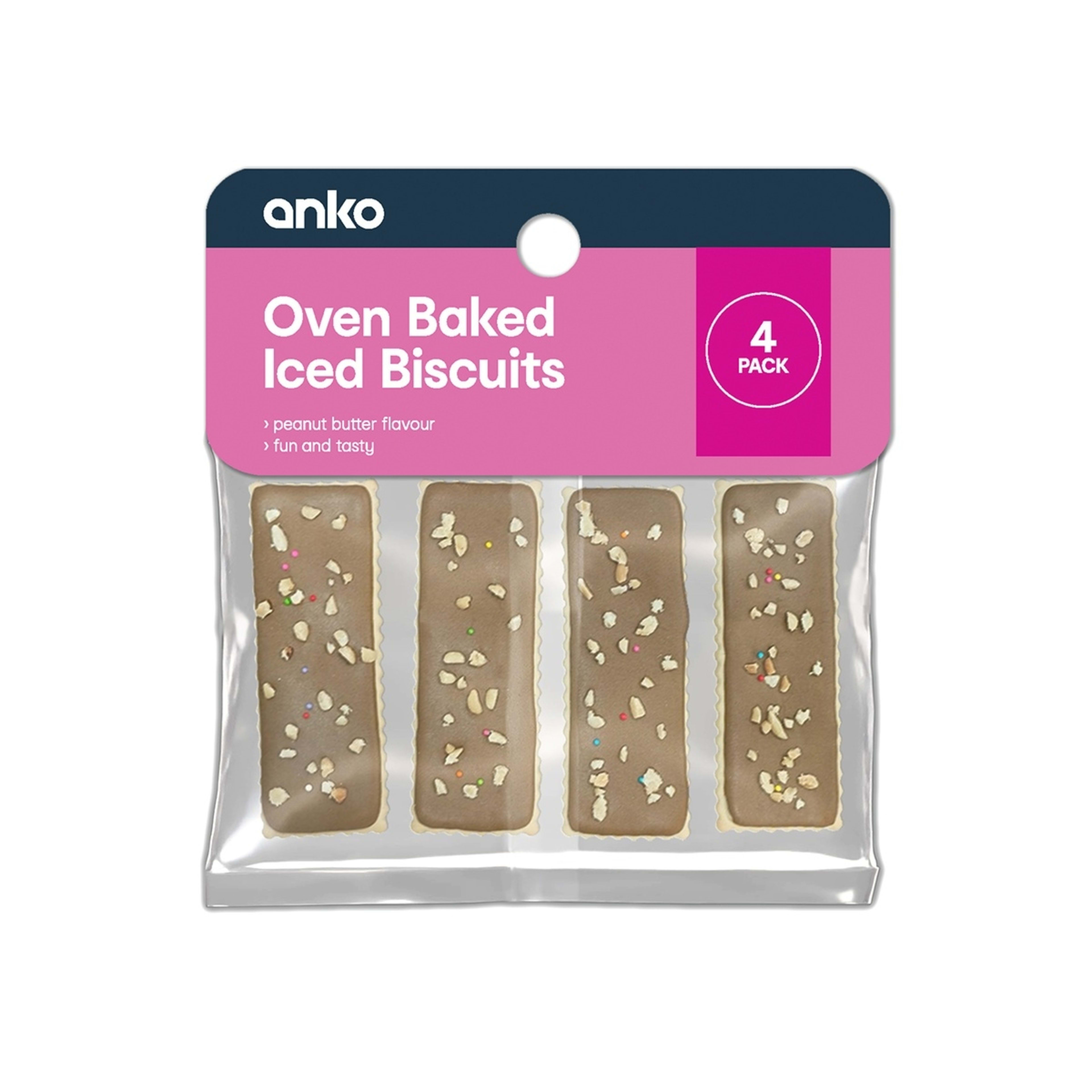 1 4 Pack Pet Treat Rectangle Biscuits