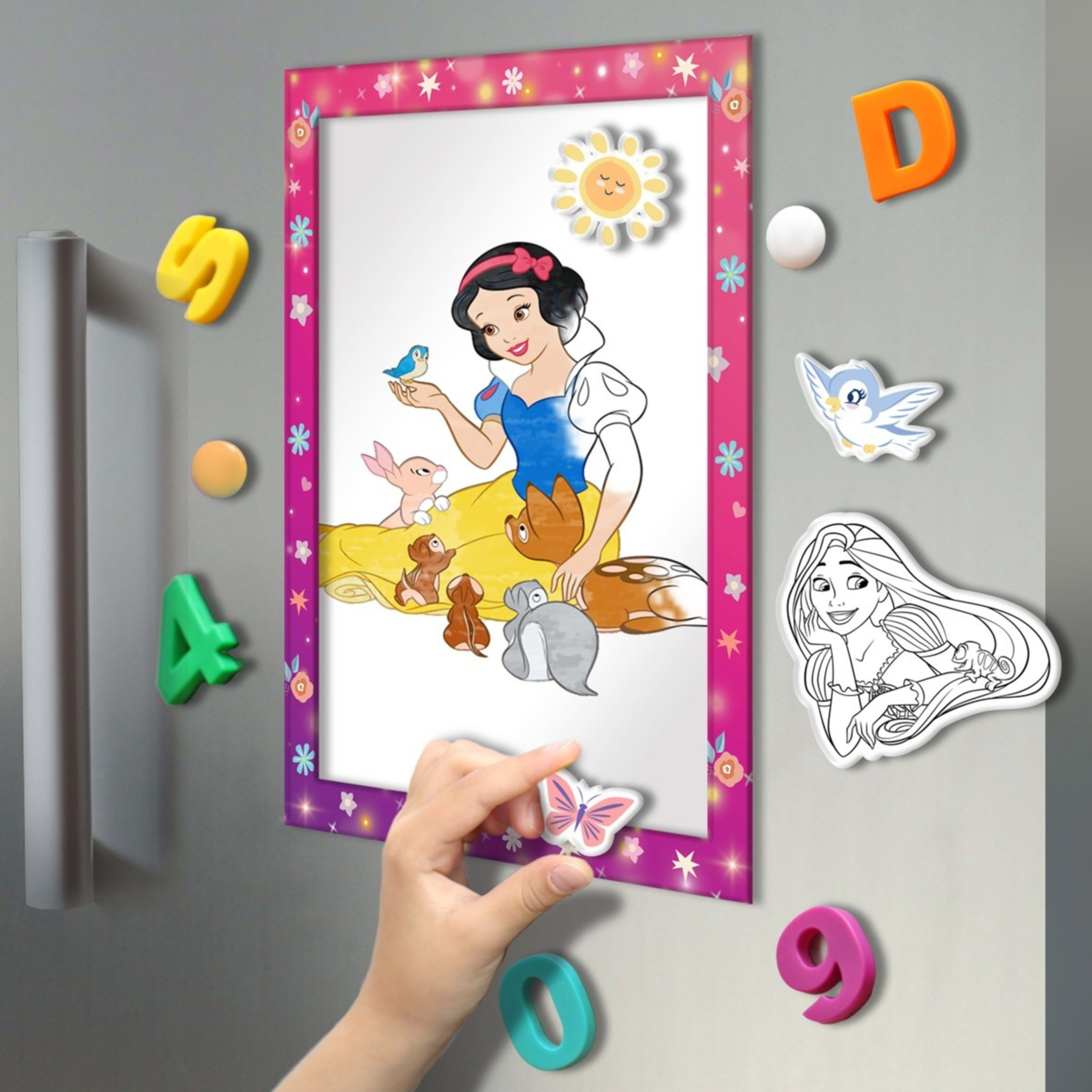 4 Kaleidoscope: Disney Princess Colour-Me Magnets Colouring Book, 4 of 6