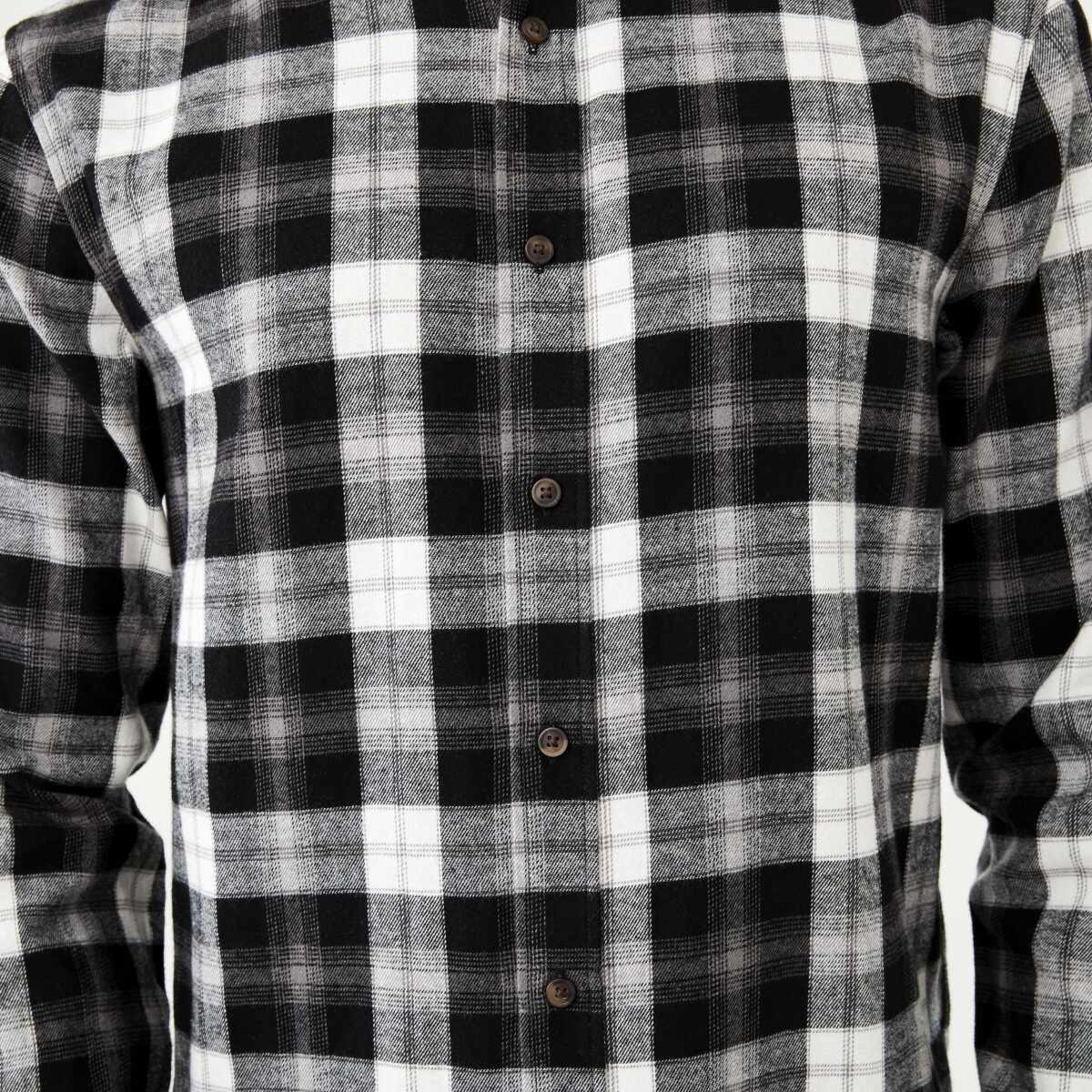 6 Long Sleeve Brushed Check Shirt Lasa Check, 6 of 6